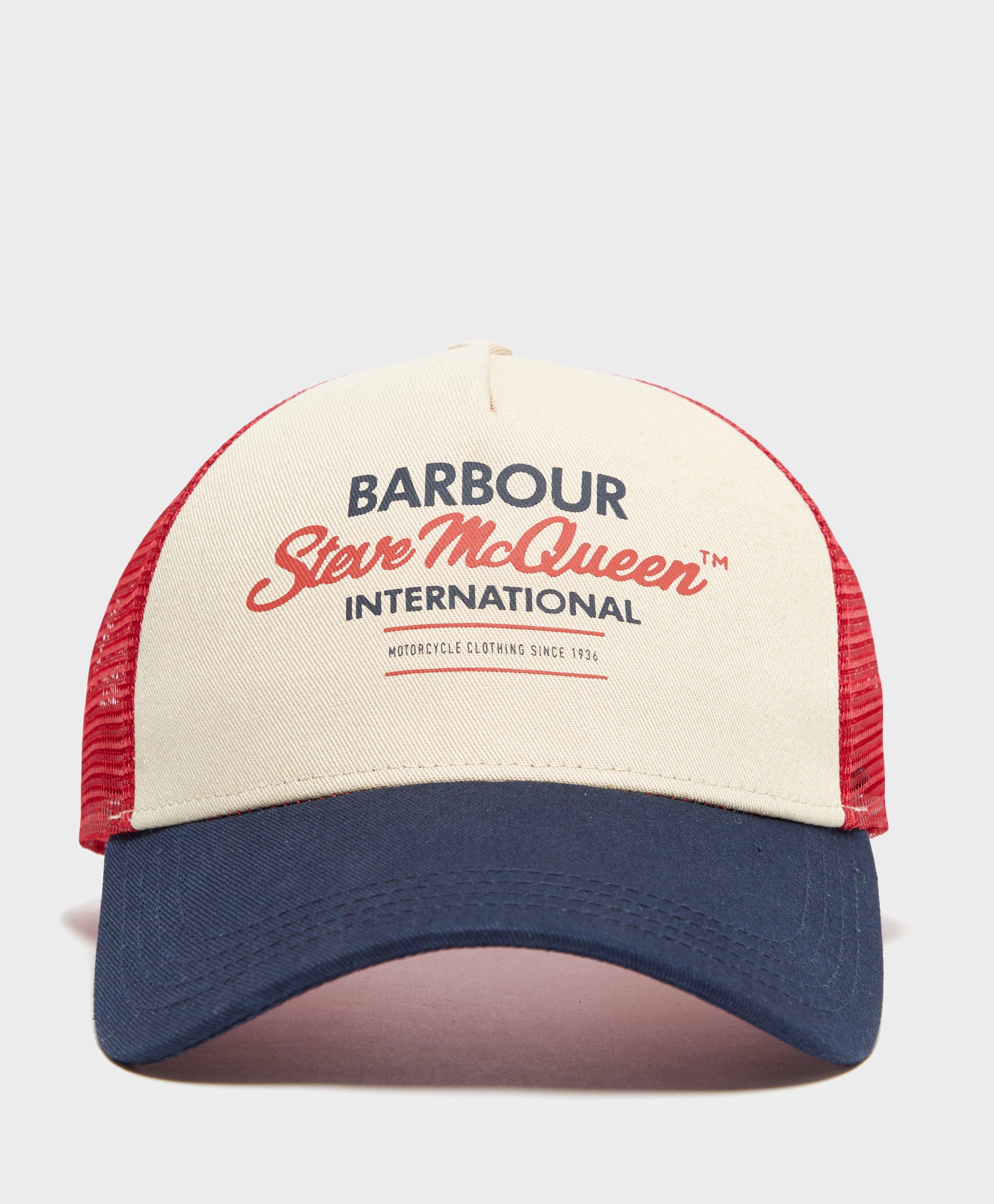 Barbour Cotton Steve Mcqueen Trucker Cap for Men - Lyst