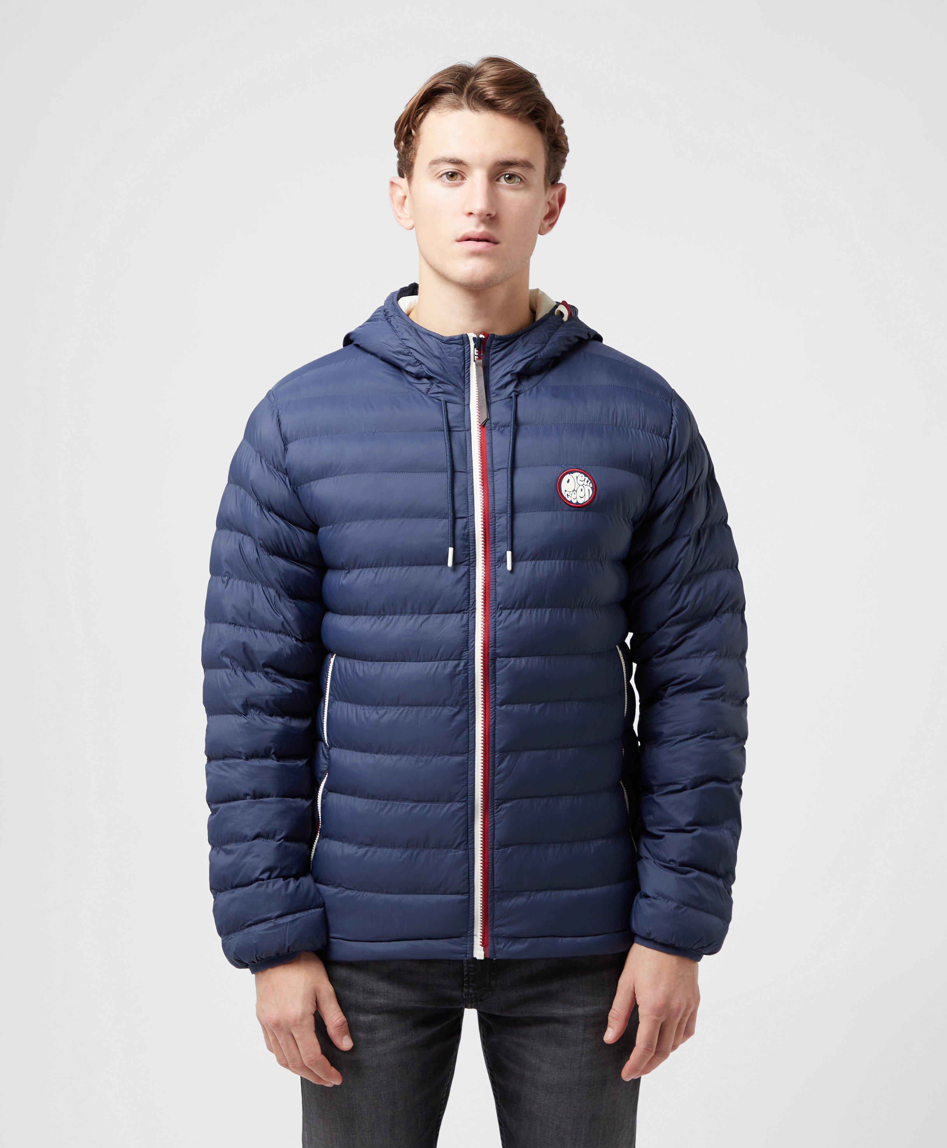 Pretty Green Tilby Quilted Jacket in Blue for Men Lyst