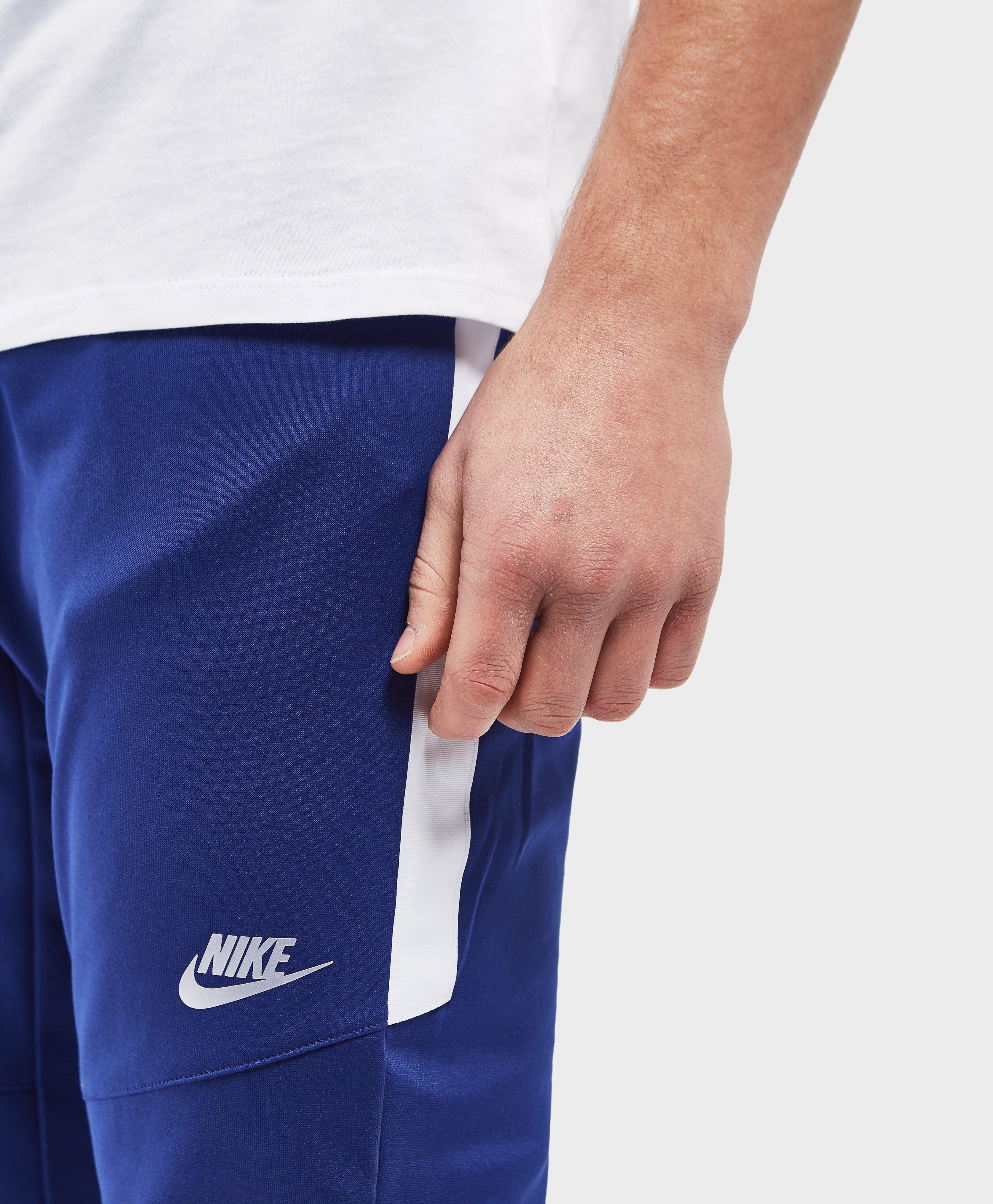 Nike Cotton Tribute Poly Track Pants in Blue for Men | Lyst