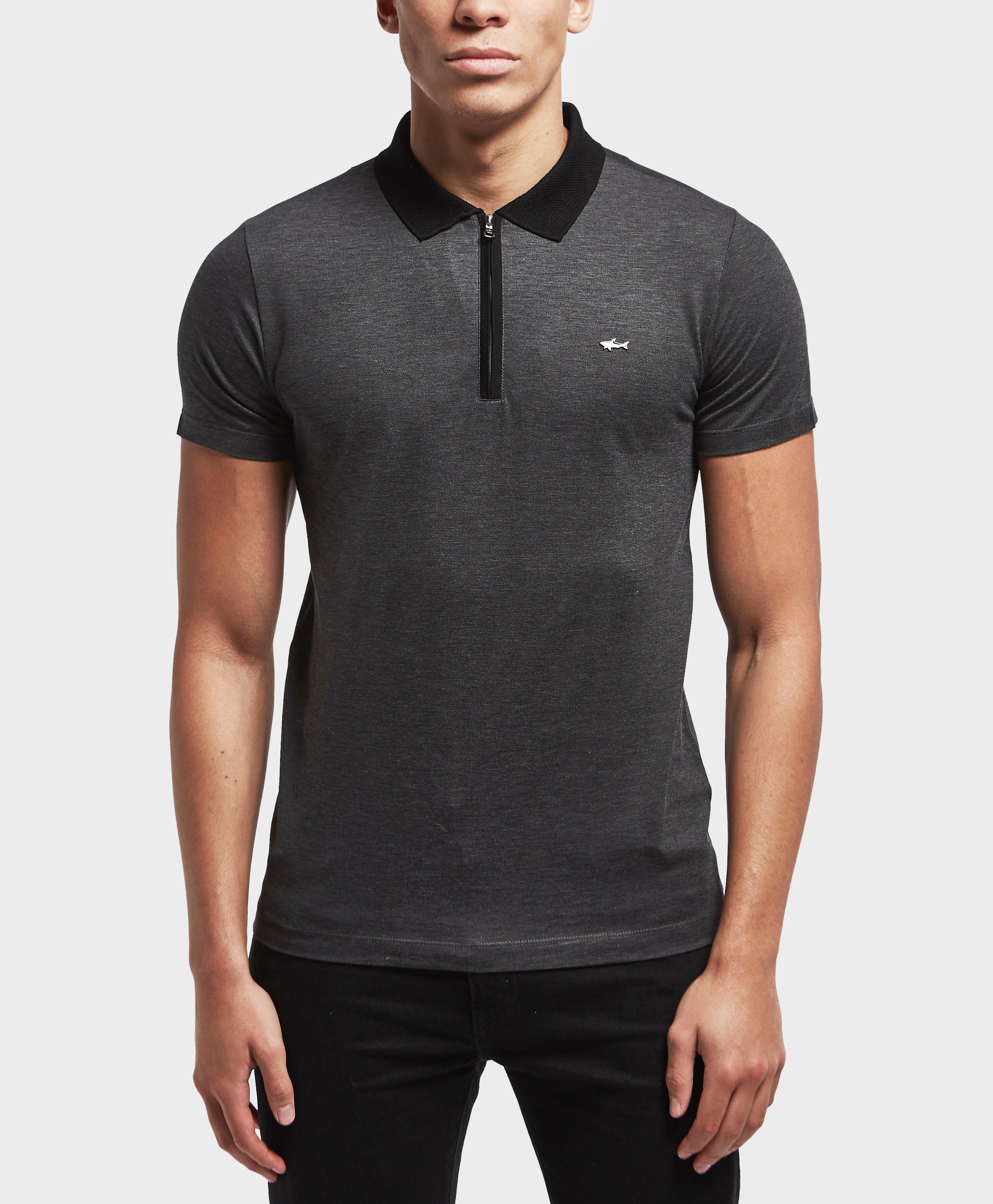 Paul \u0026 Shark Cotton Zip Short Sleeve 