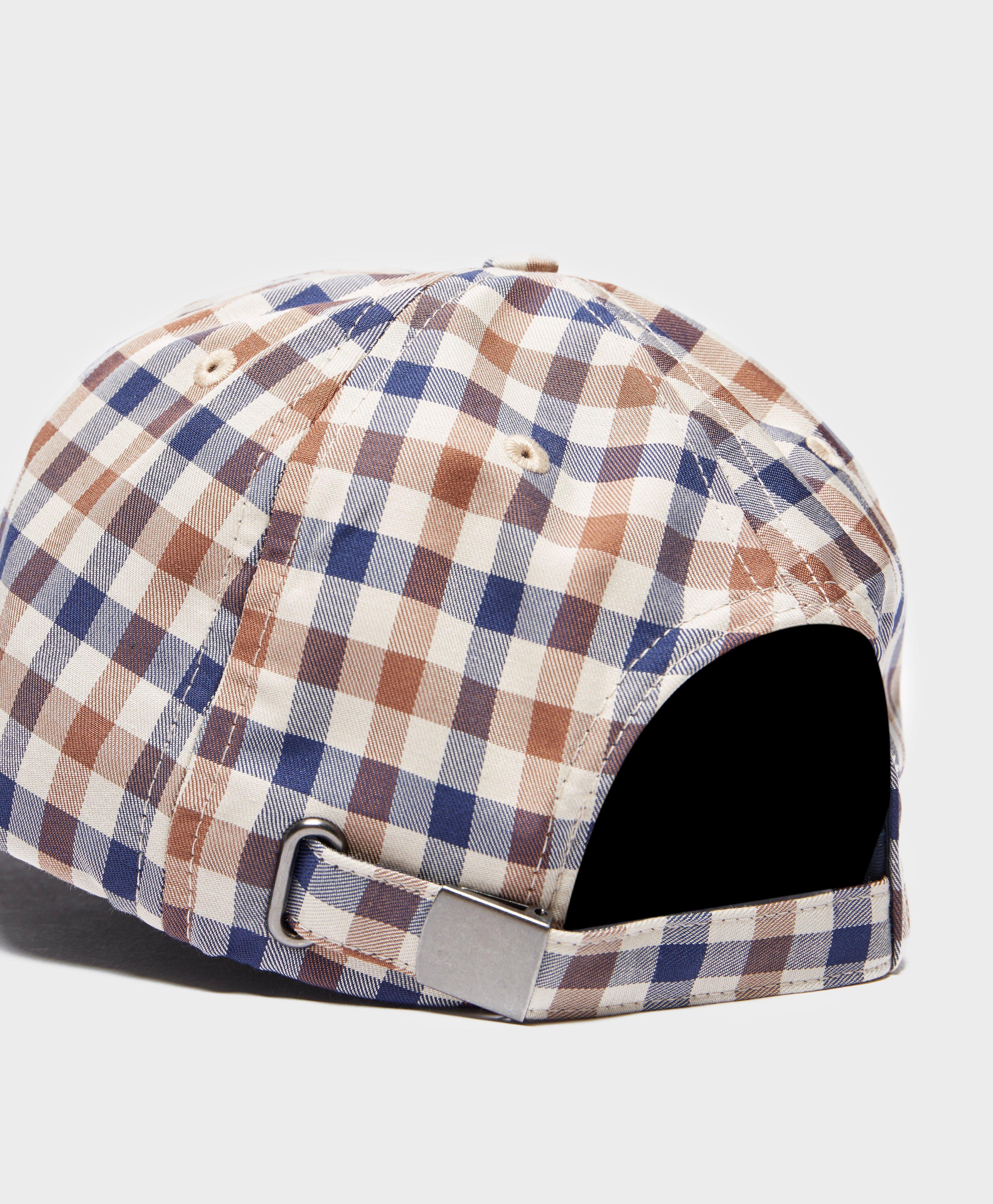 Aquascutum Cotton Club Check Cap for 