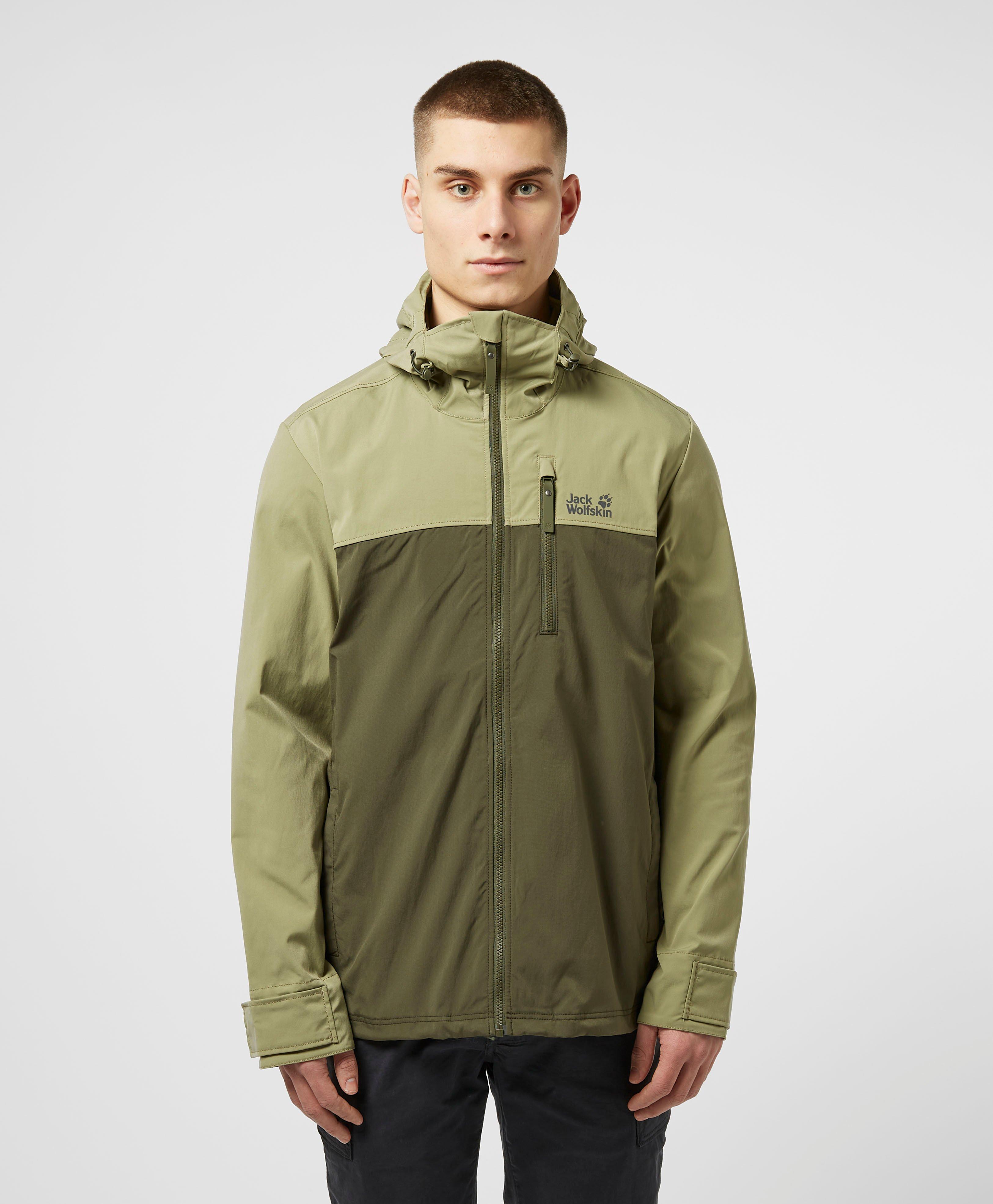 jack wolfskin jacket green
