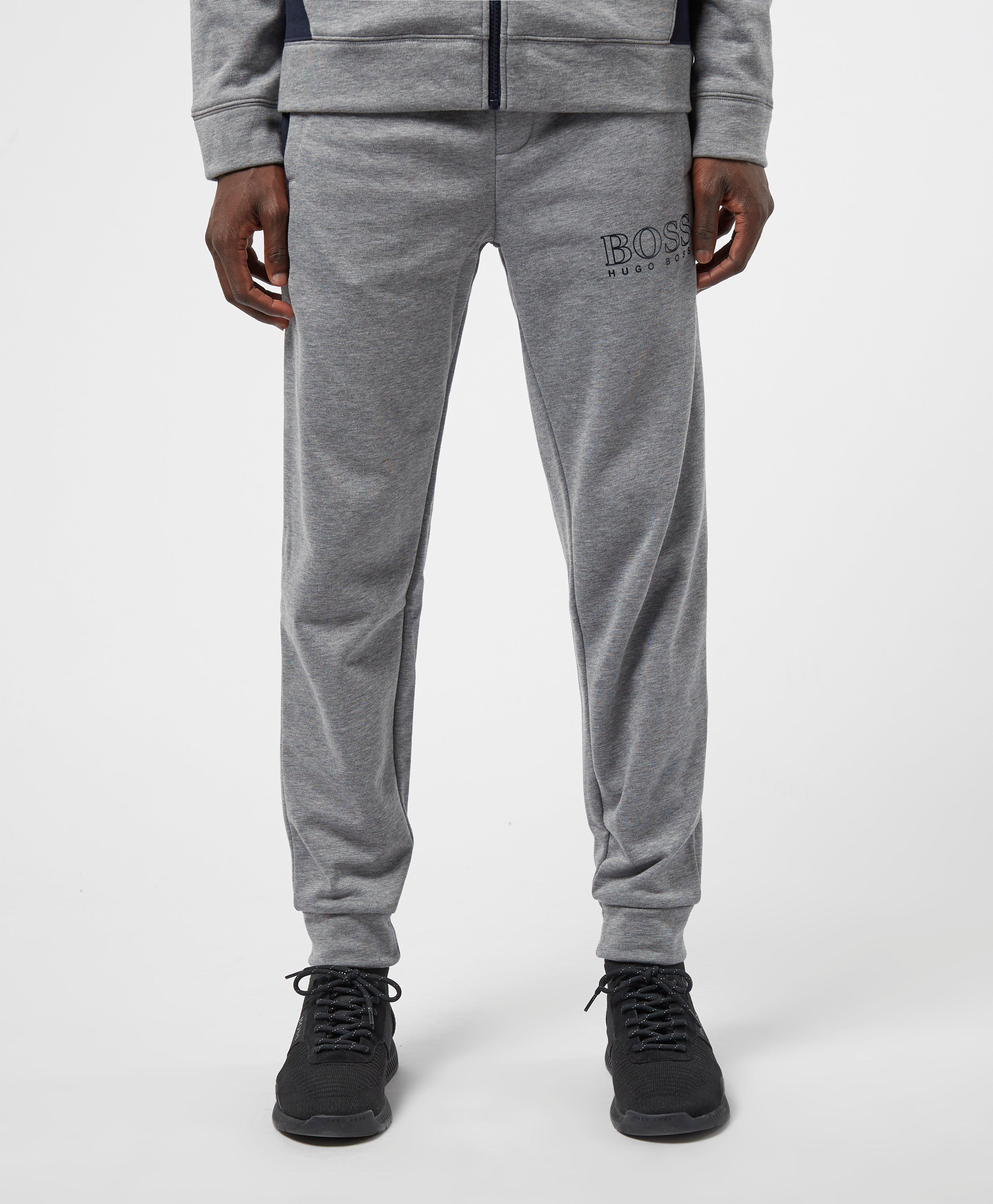 boss logo fleece pants