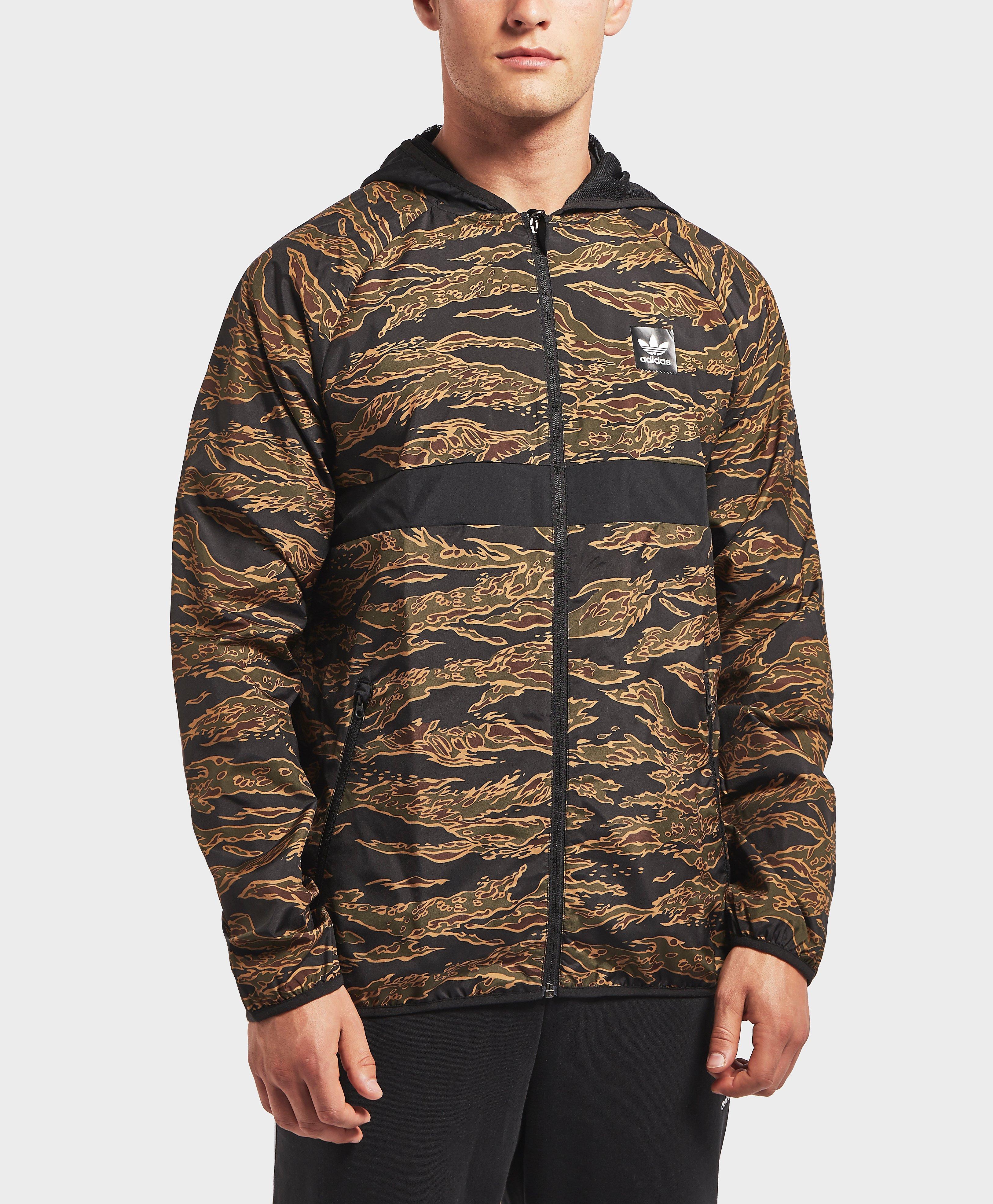 adidas Originals Synthetic Tiger Camouflage Windbreaker Jacket for Men -  Lyst