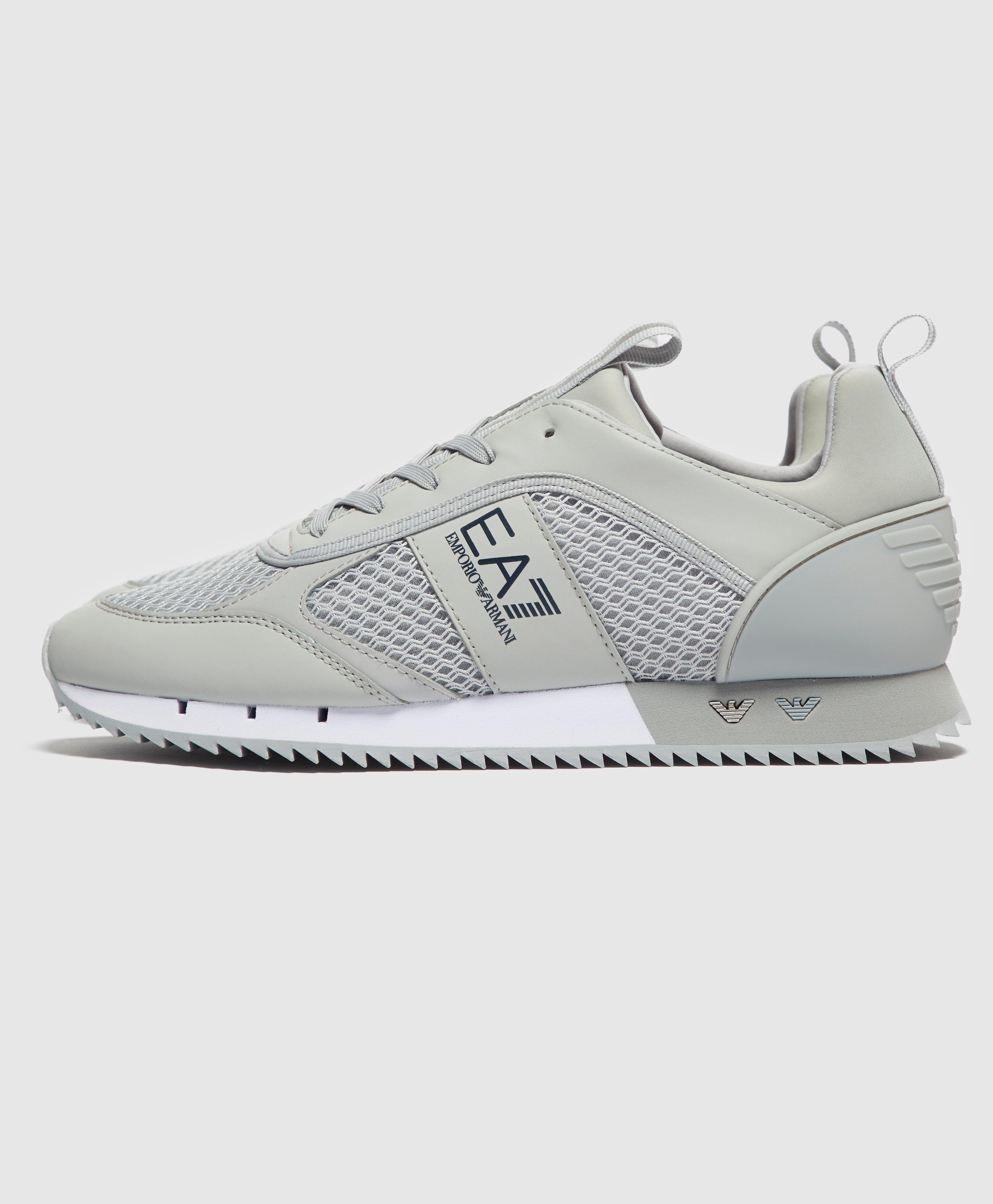 ea7 mesh run grey