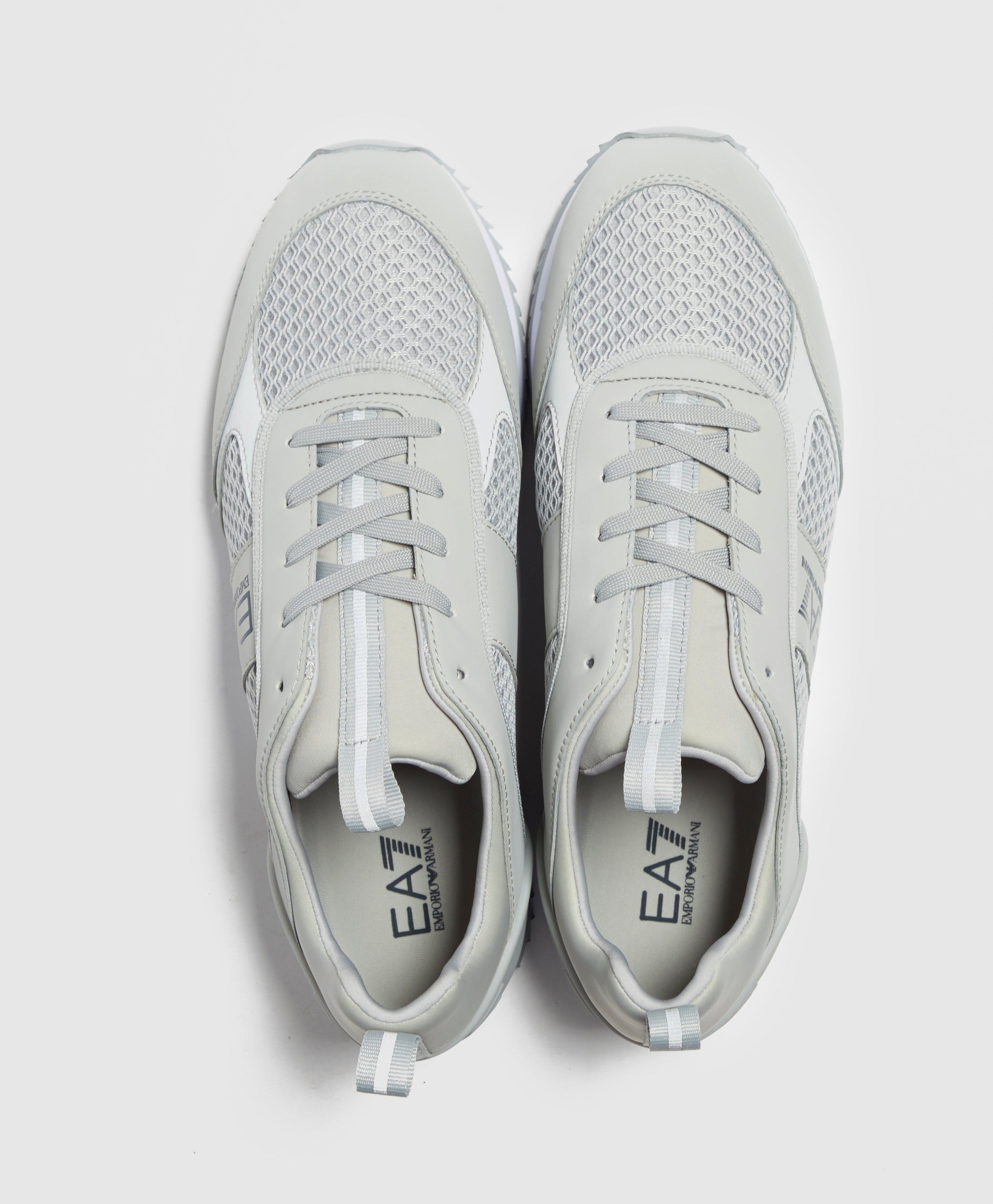 ea7 mesh run grey