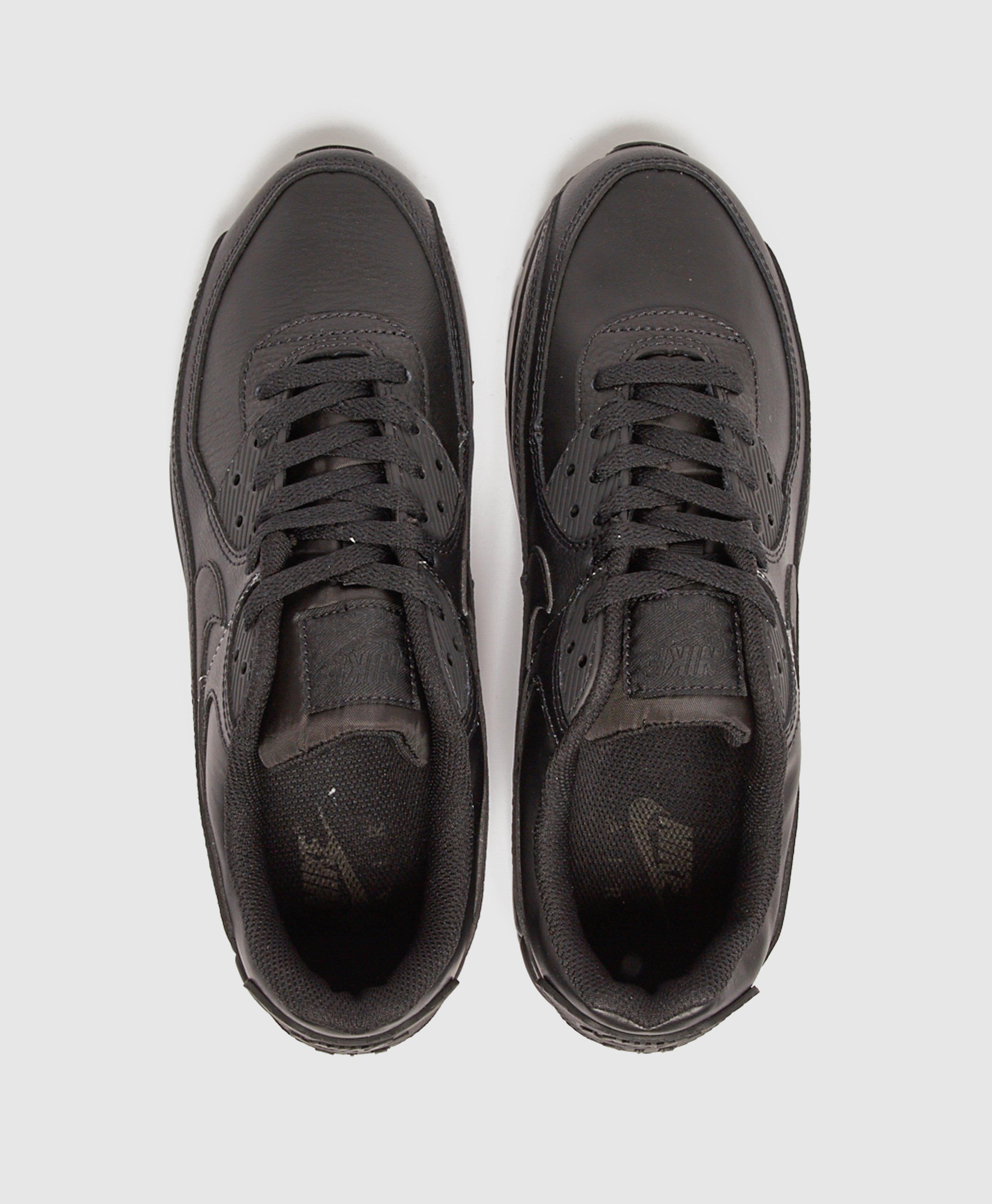 Nike Air Max 90 Leather in Black for Men - Save 16% | Lyst