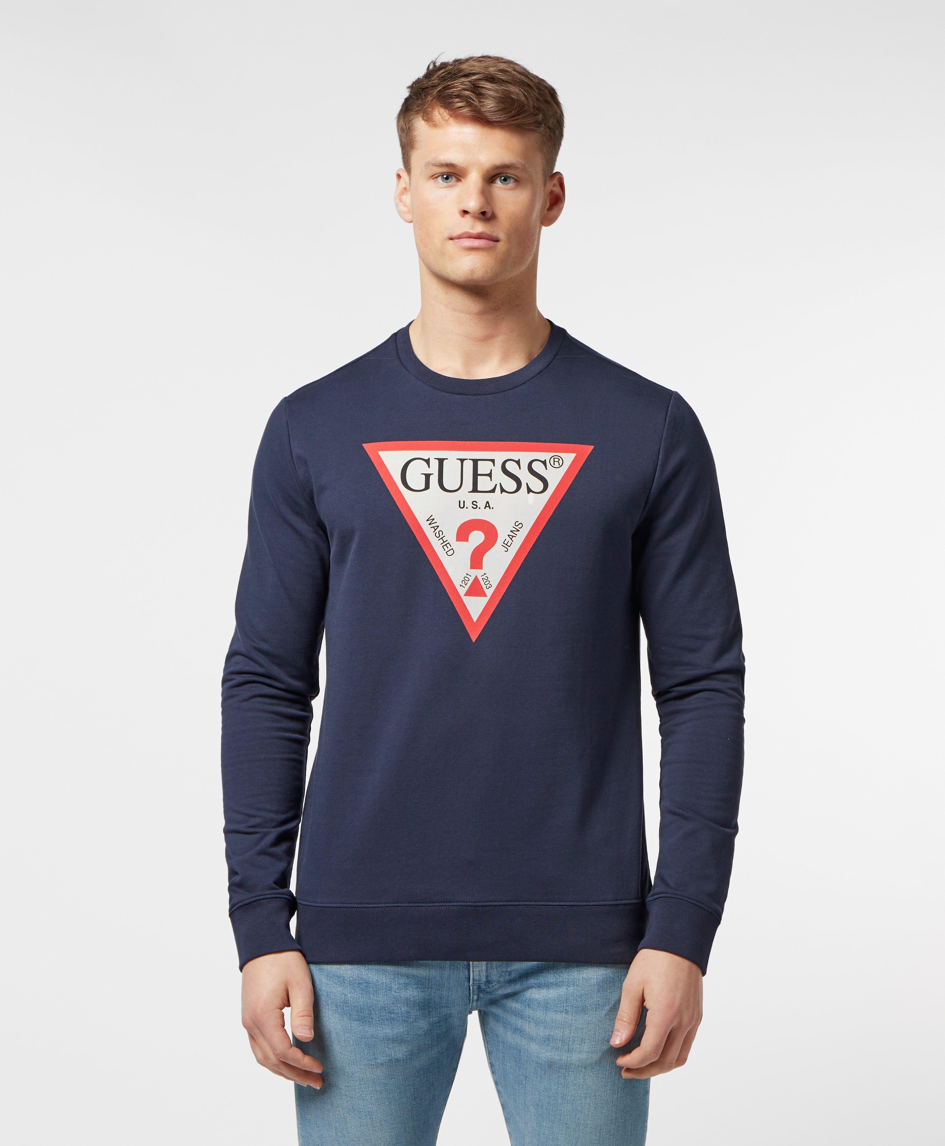 guess kapşonlu sweatshirt