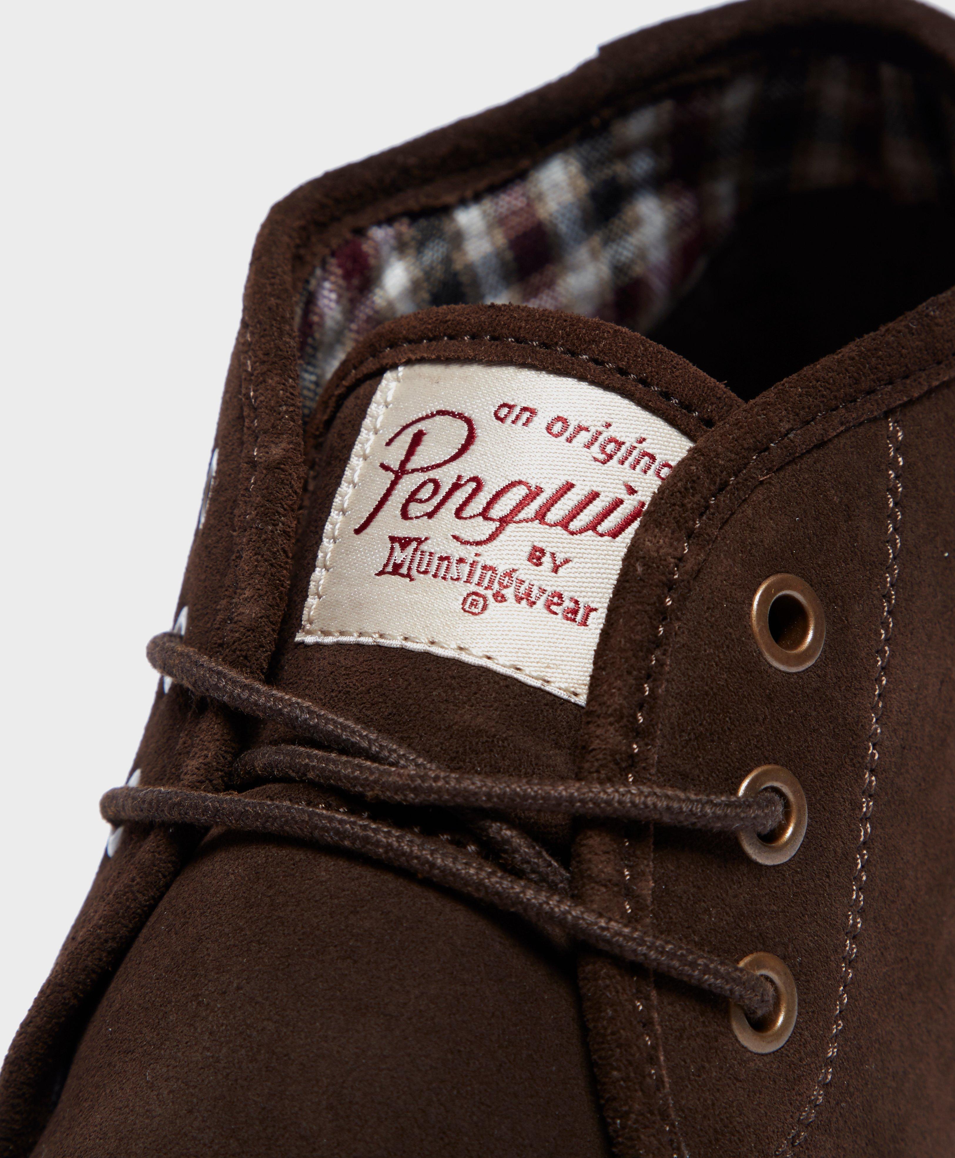 Original penguin mens lawyer suede boots brown 2025