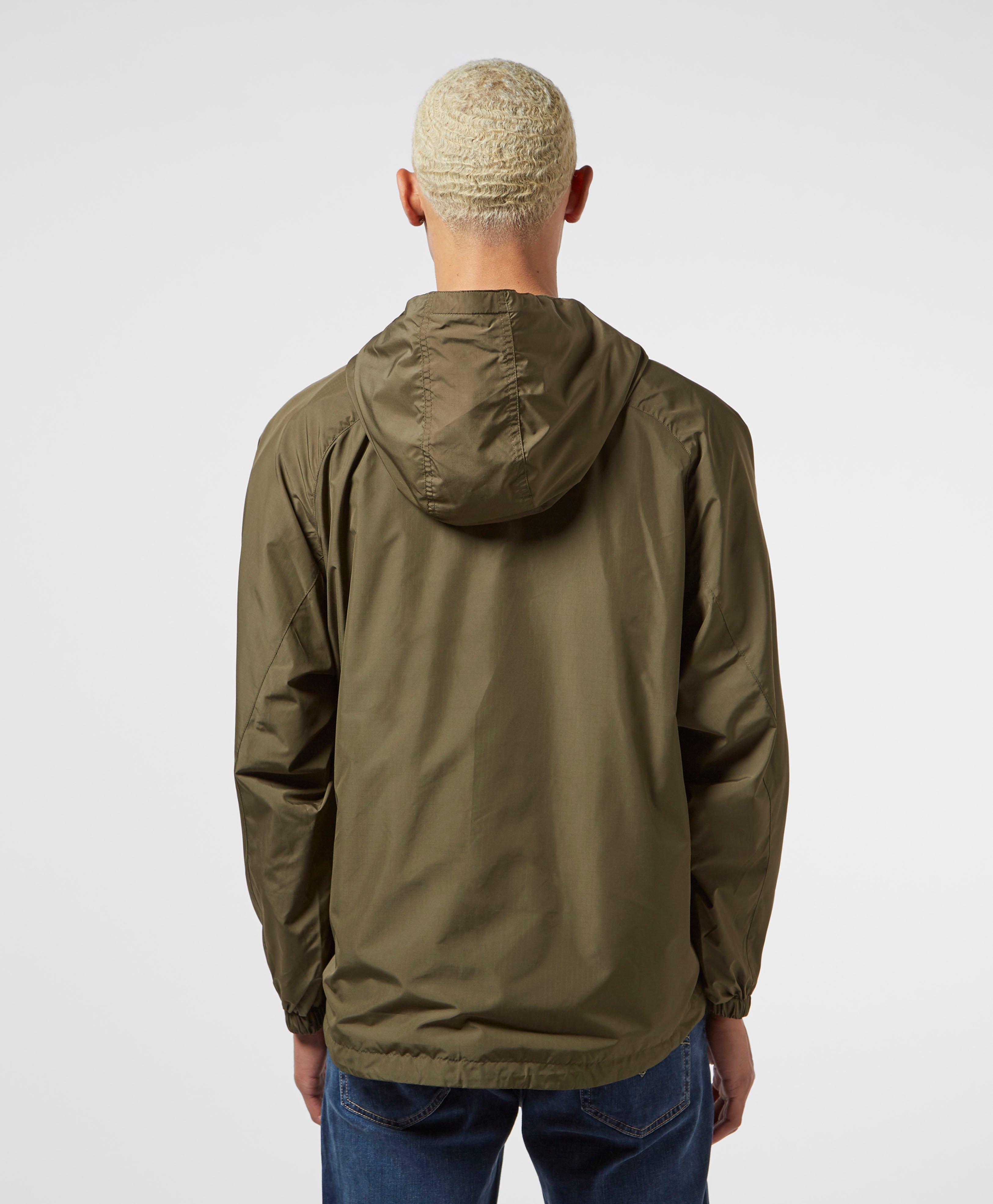 fred perry ripstop half zip jacket