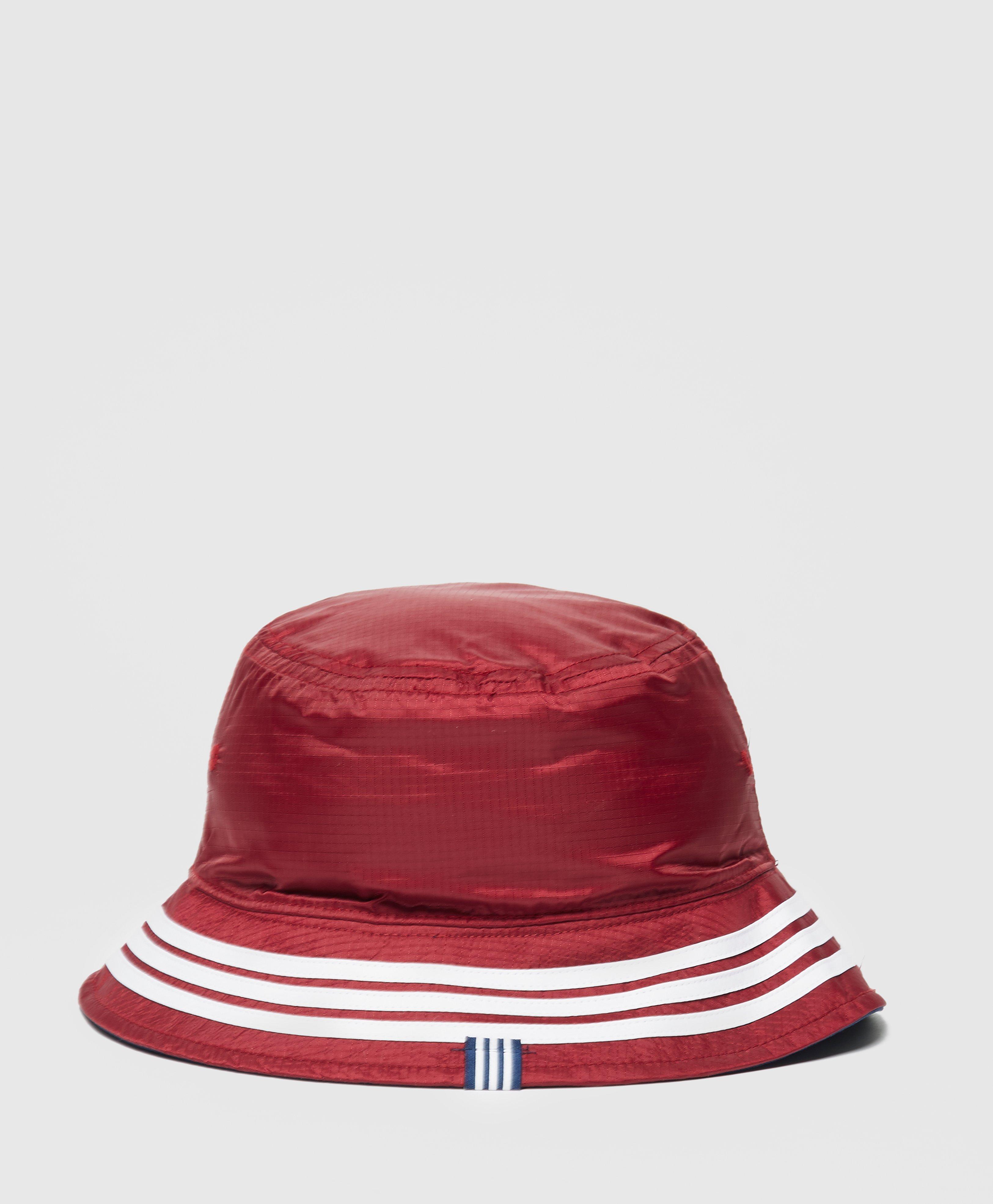 adidas Cotton Sprt Bucket Hat in Red for Men - Lyst