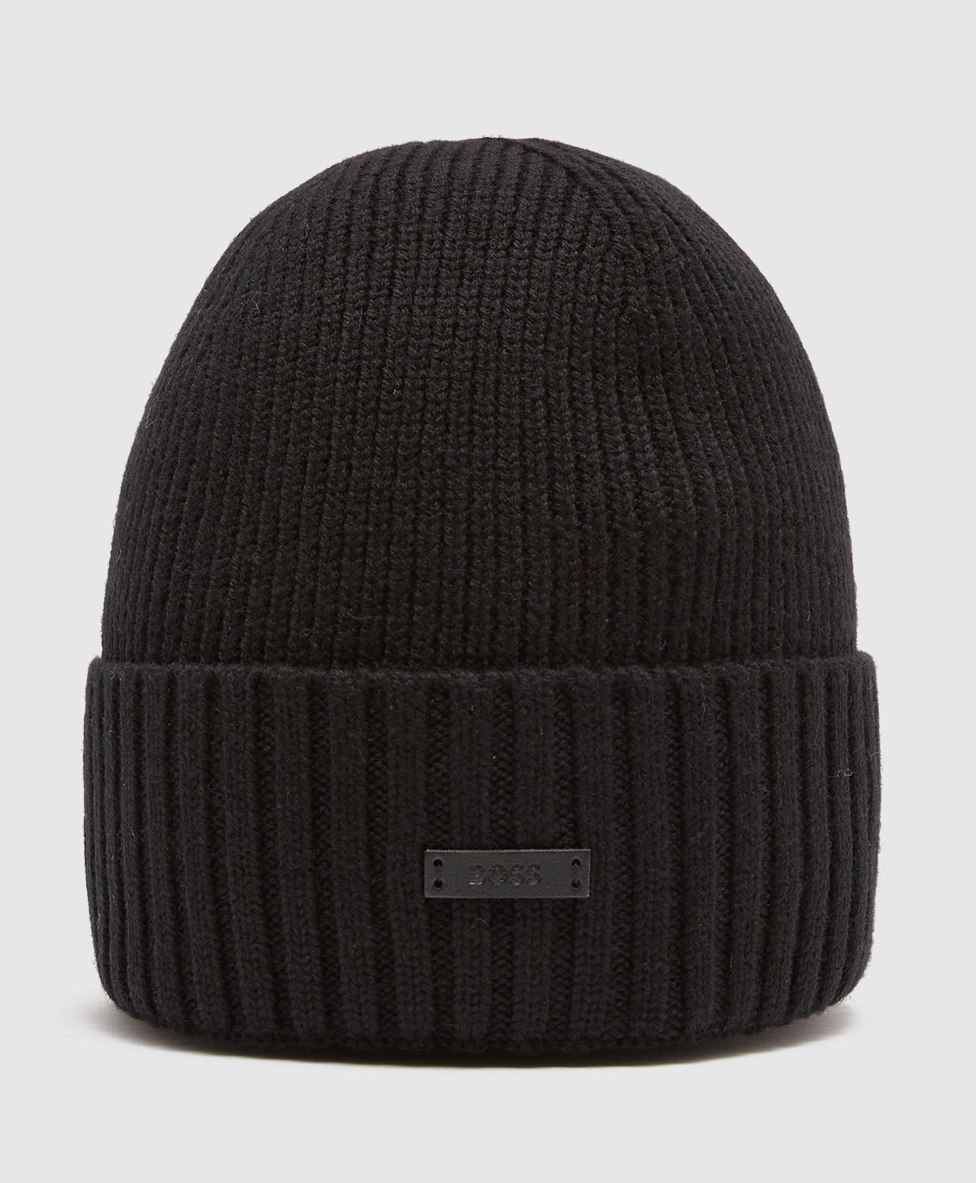 BOSS by HUGO BOSS Fati Beanie in Black for Men Lyst