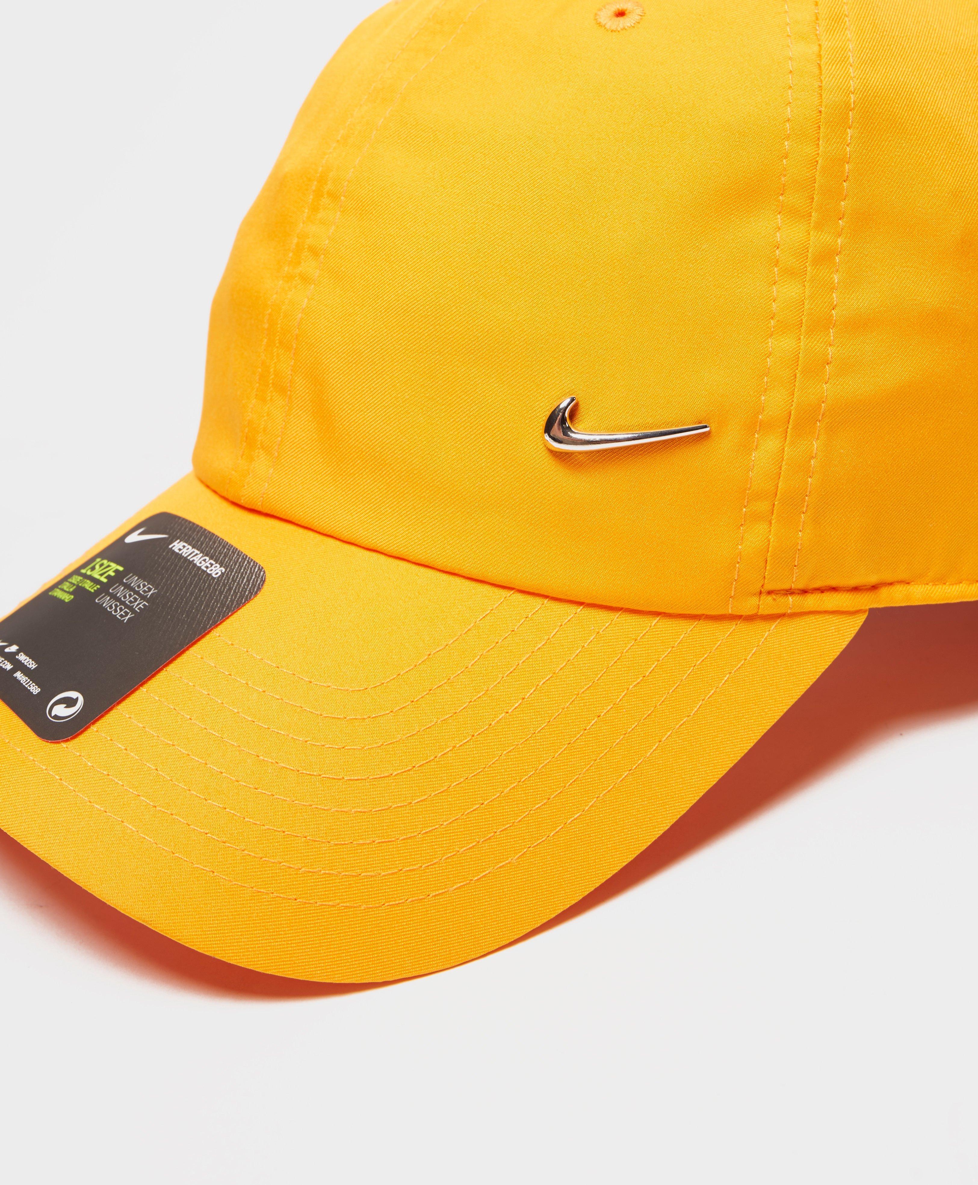 Nike Side Swoosh Cap in Yellow for Men | Lyst