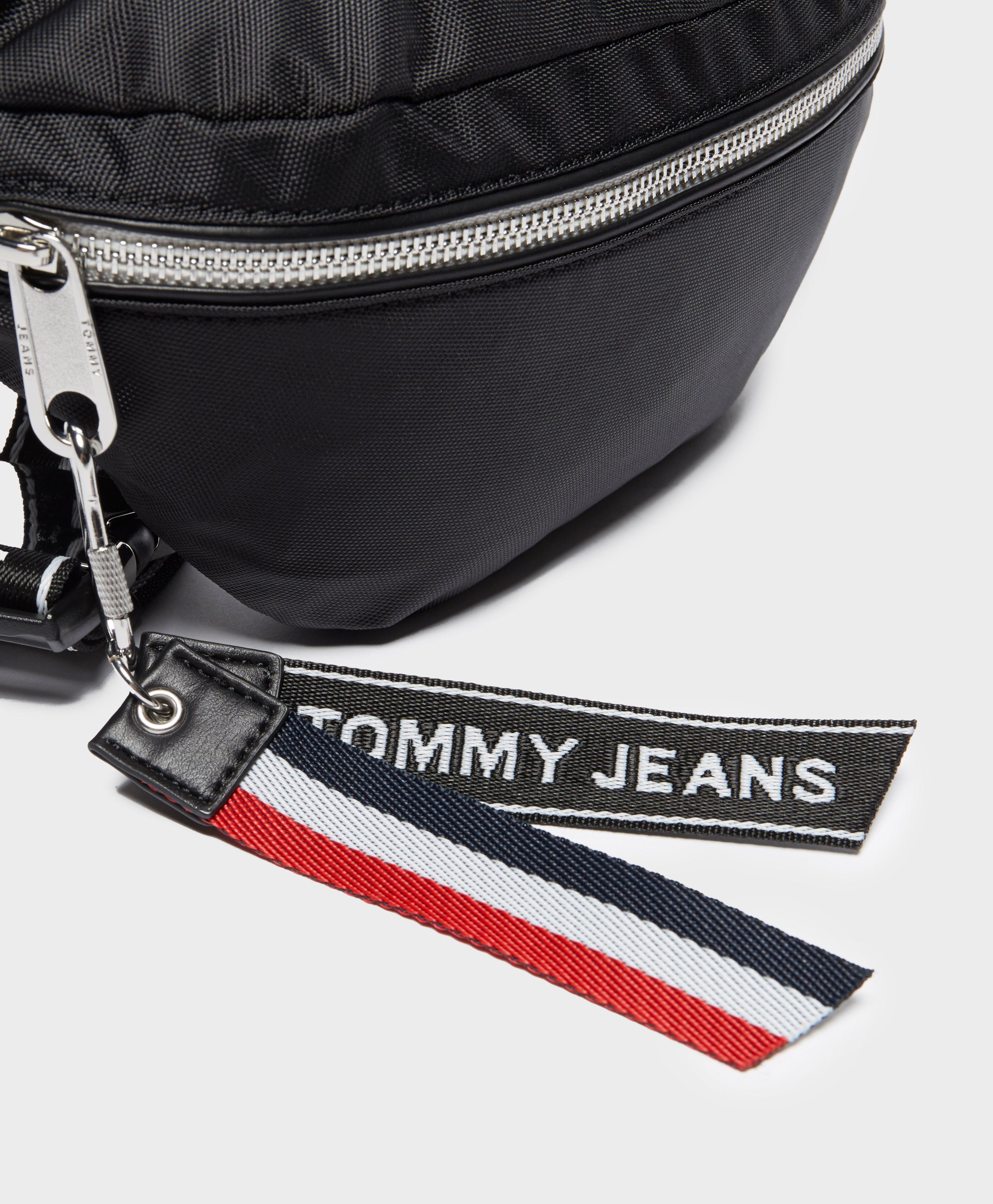 Tommy Hilfiger Denim Tape Logo Bum Bag in Black for Men | Lyst