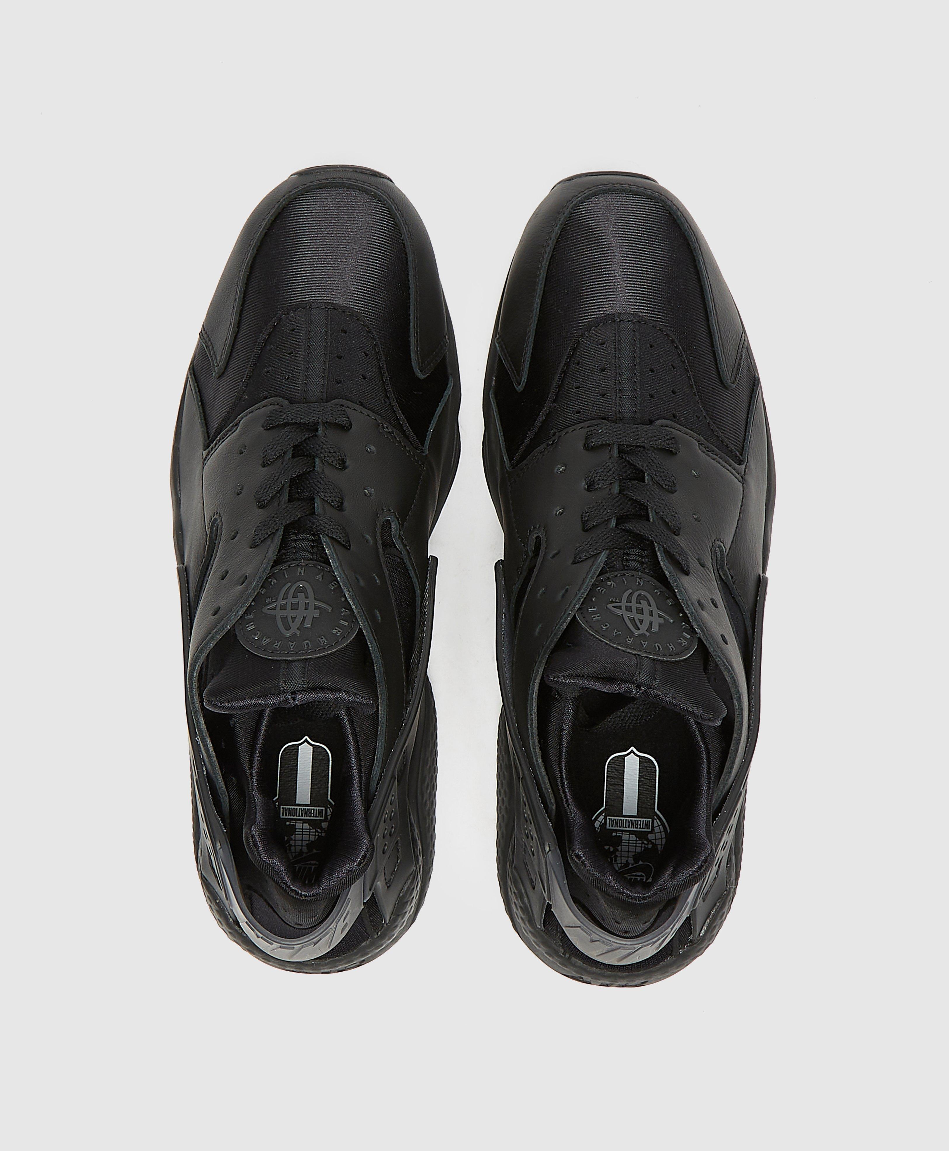 Nike Leather Air Huarache in Black for Men | Lyst Canada