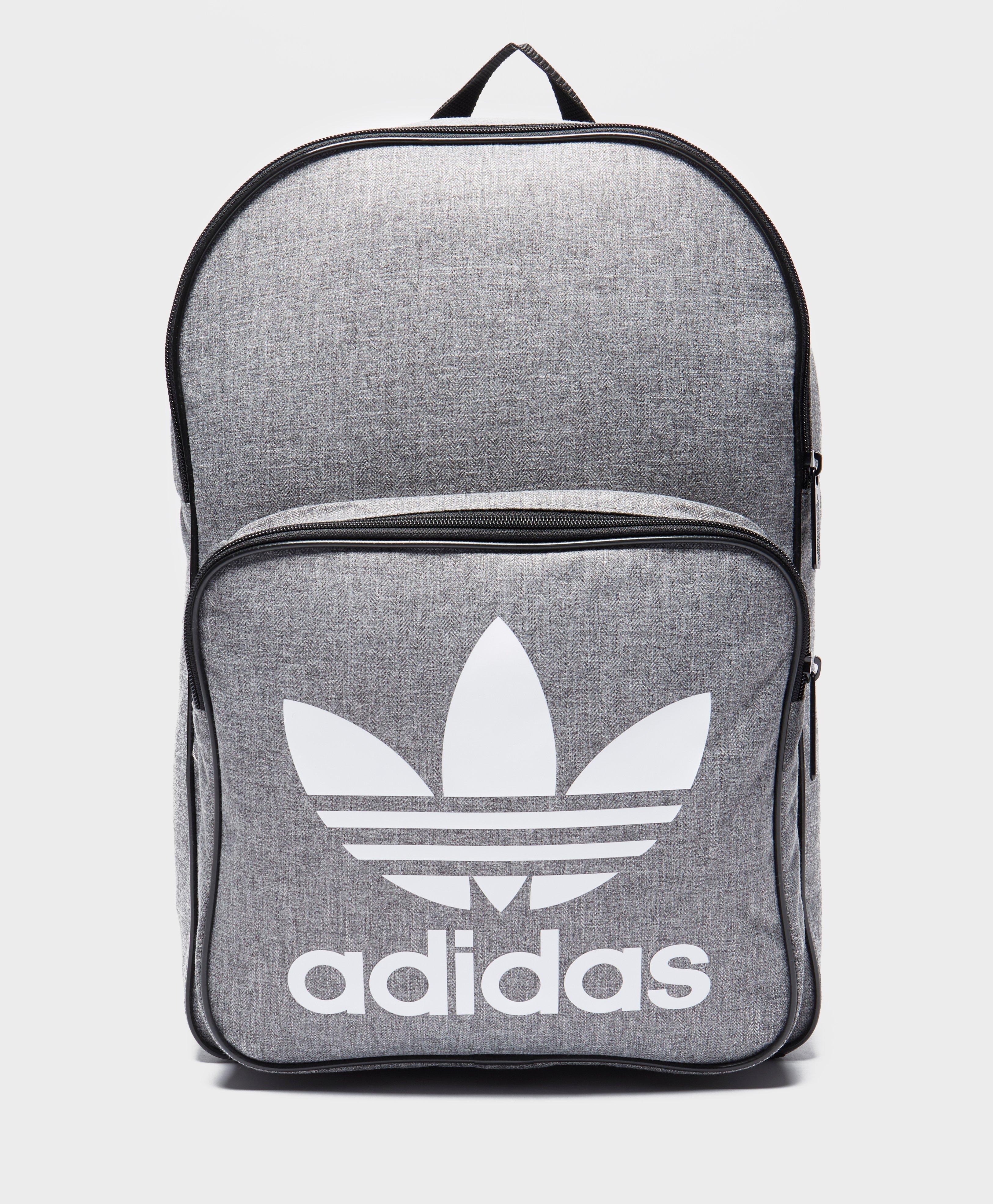 adidas Originals Synthetic Classic Trefoil Backpack in Grey for Men - Lyst