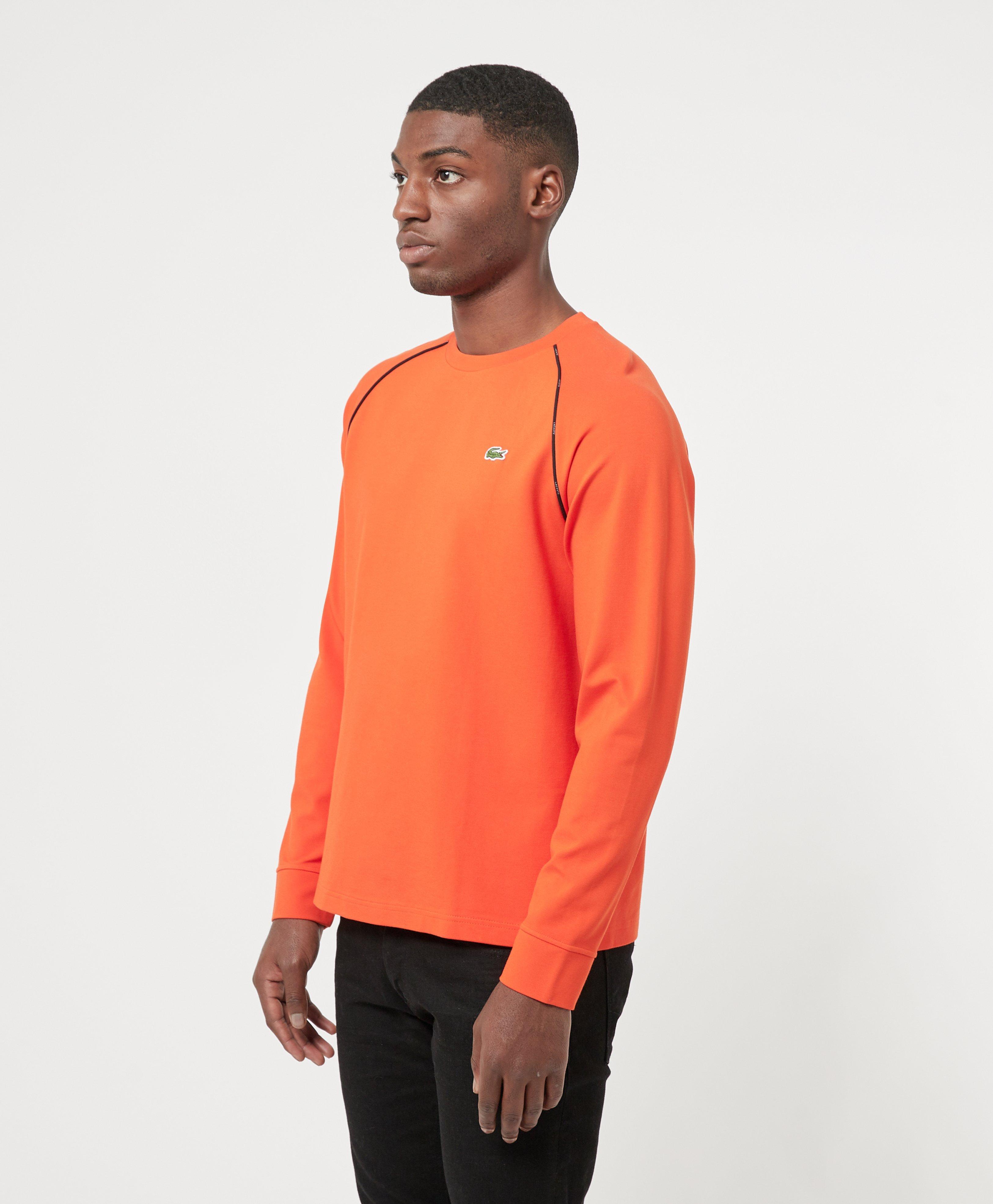 Lacoste Pipe Detail Long Sleeve T-shirt 