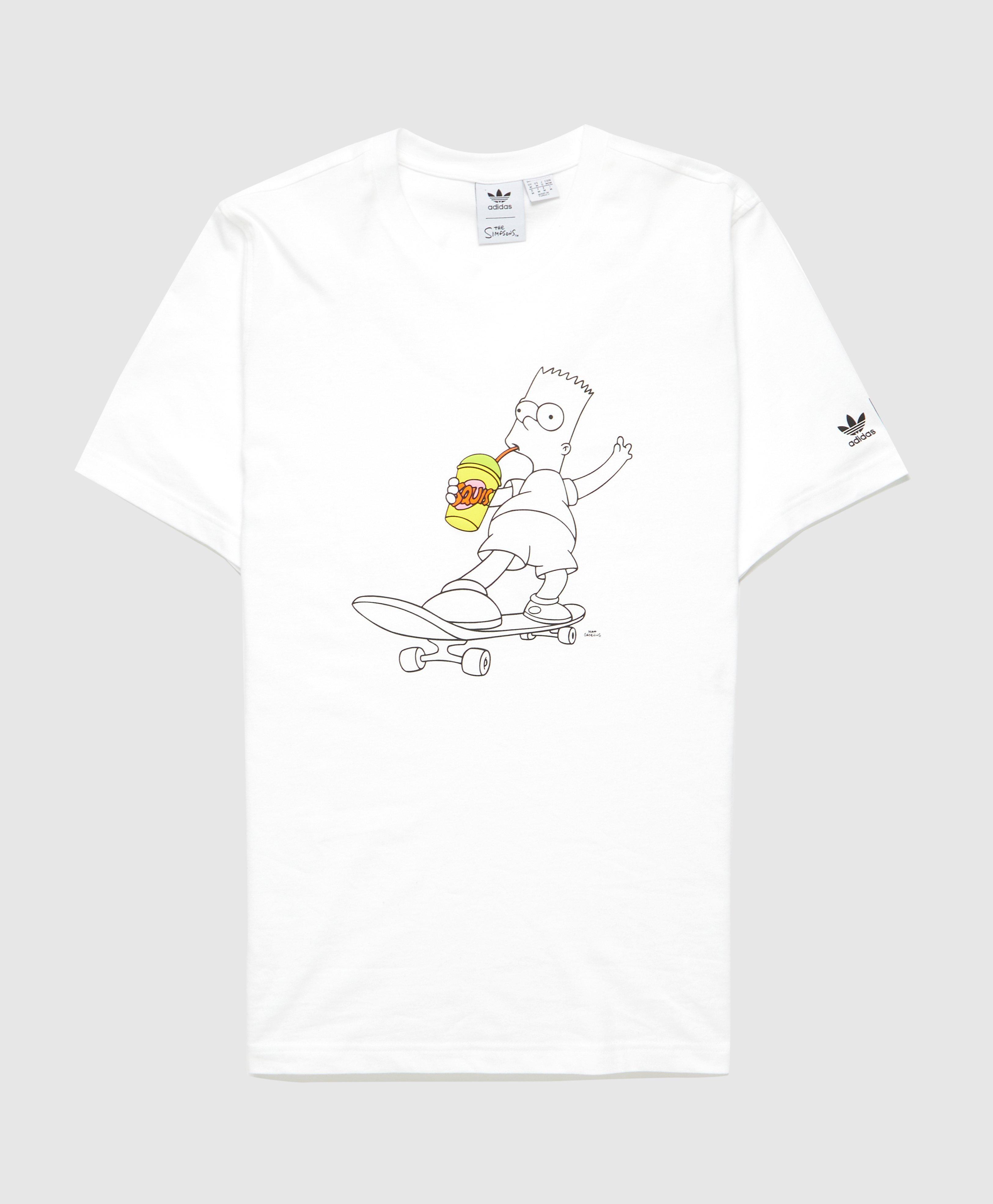 アウトレット送料無料 注目コラボ Adidas かわいい The Simpsons Squishee Tシャツ 日本全国送料無料 Ieem In