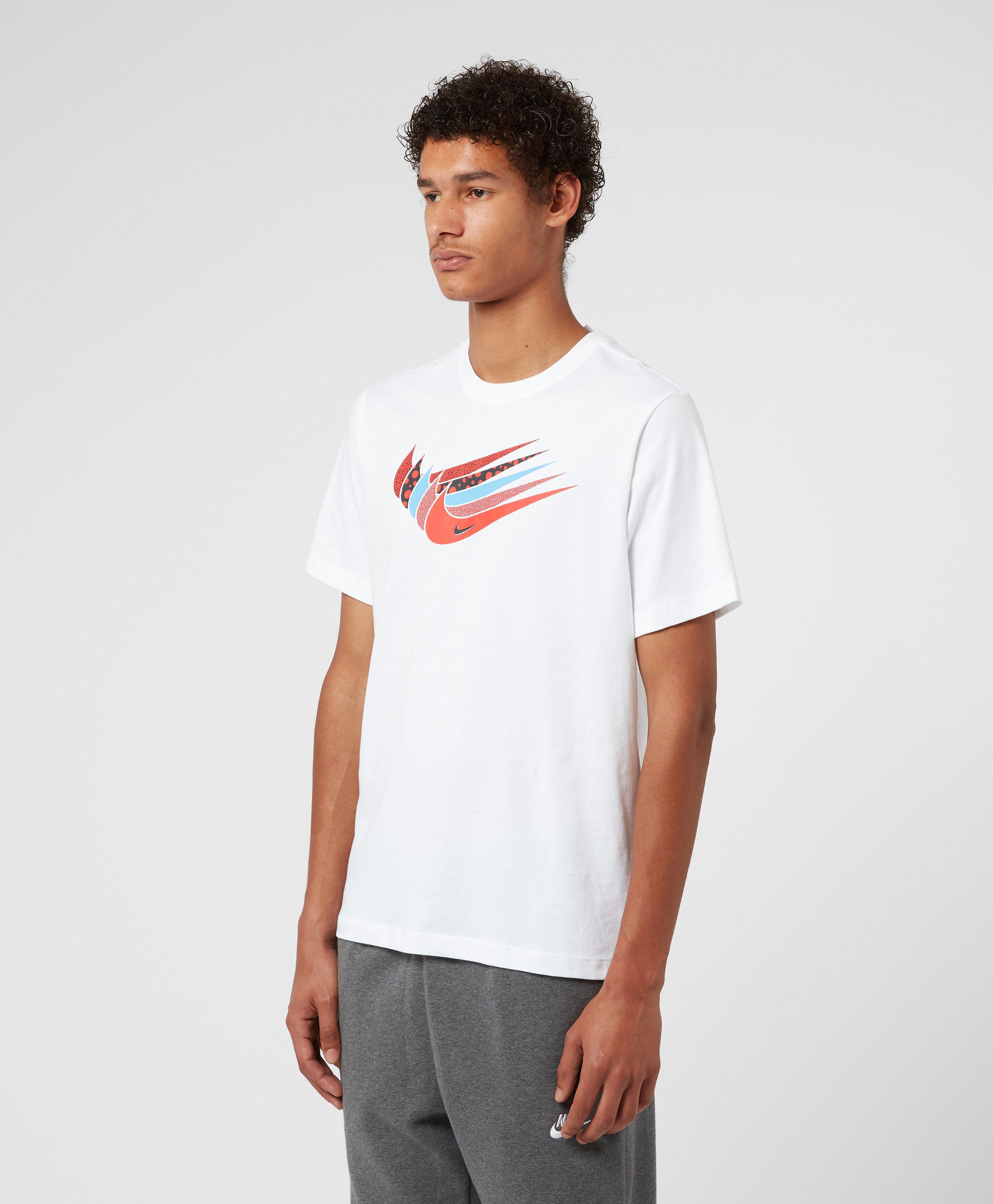Nike Sportswear 12 Swoosh T-shirt in White for Men | Lyst