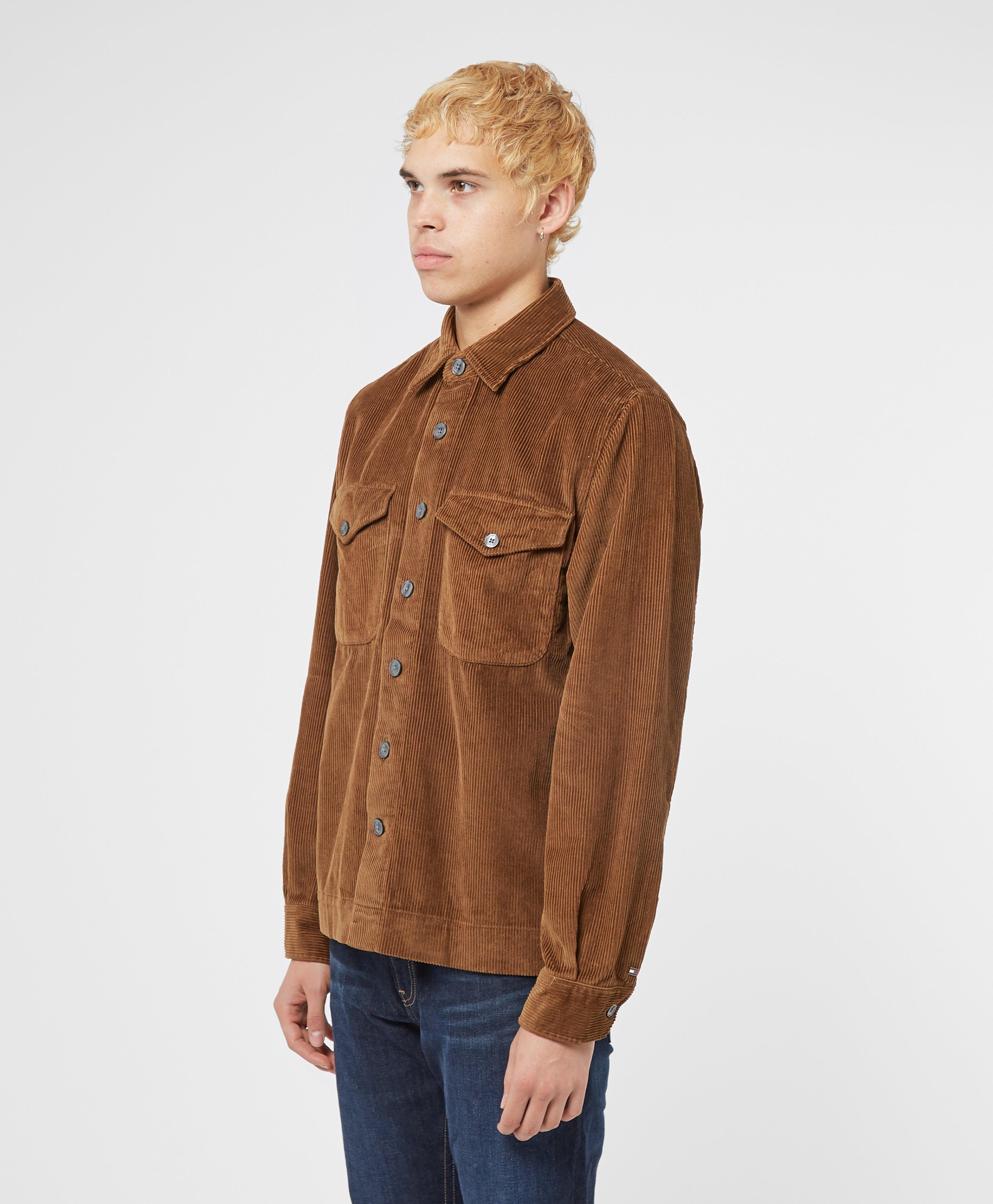 tommy hilfiger corduroy overshirt