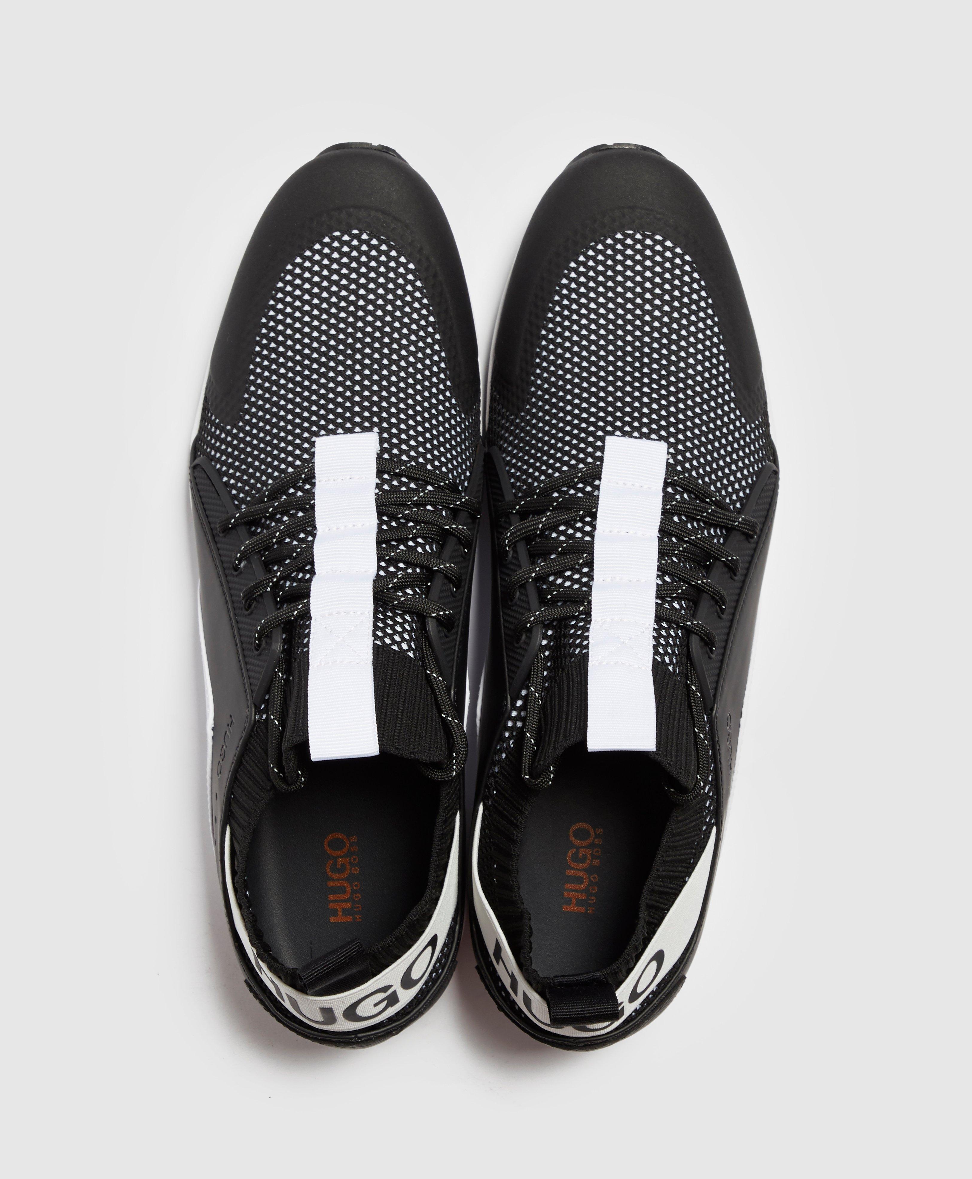 hugo hybrid mesh knit