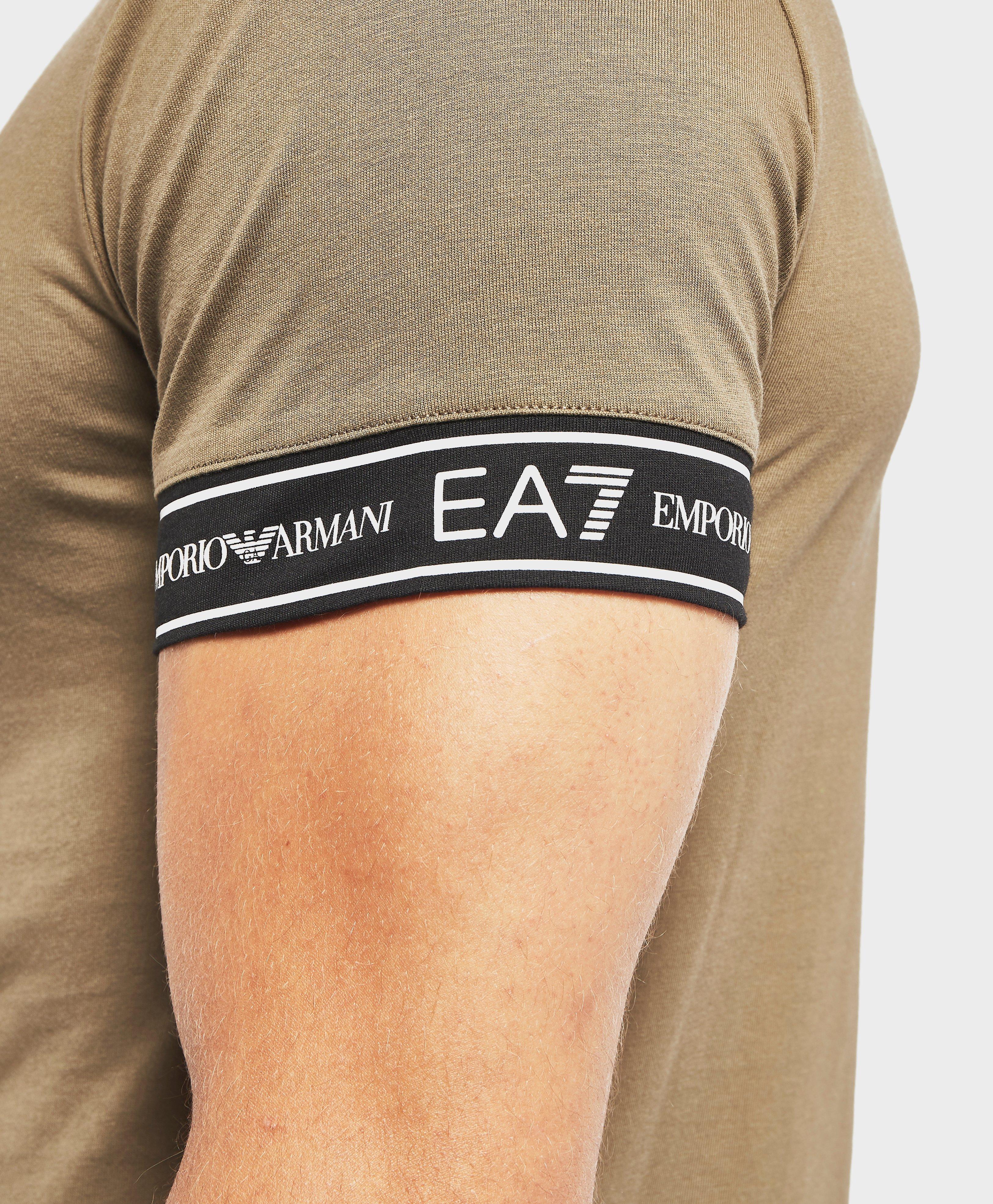 ea7 tape t shirt