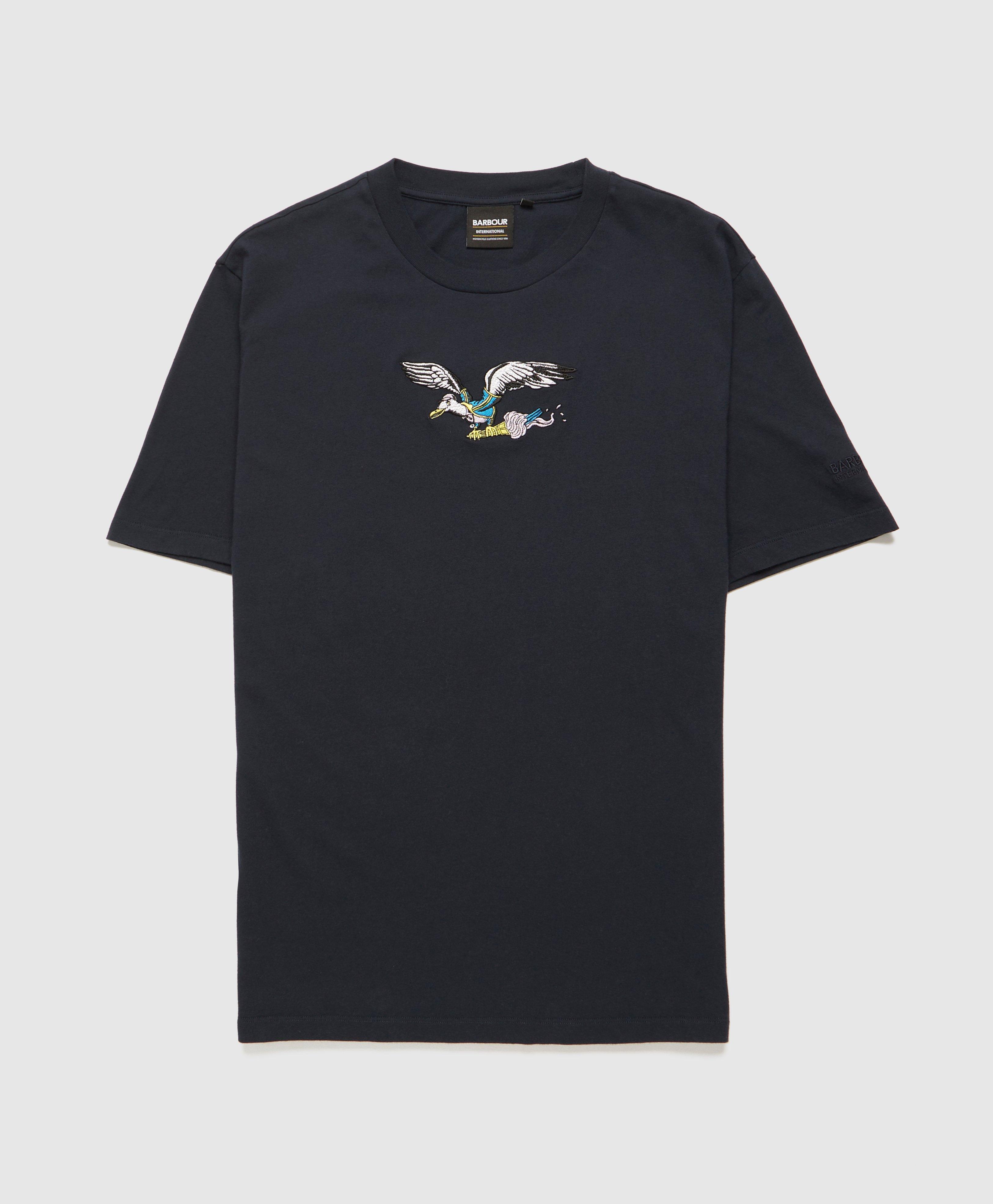 Barbour X Sam Fender Gull Graphic T-shirt - Exclusive in Blue for Men | Lyst