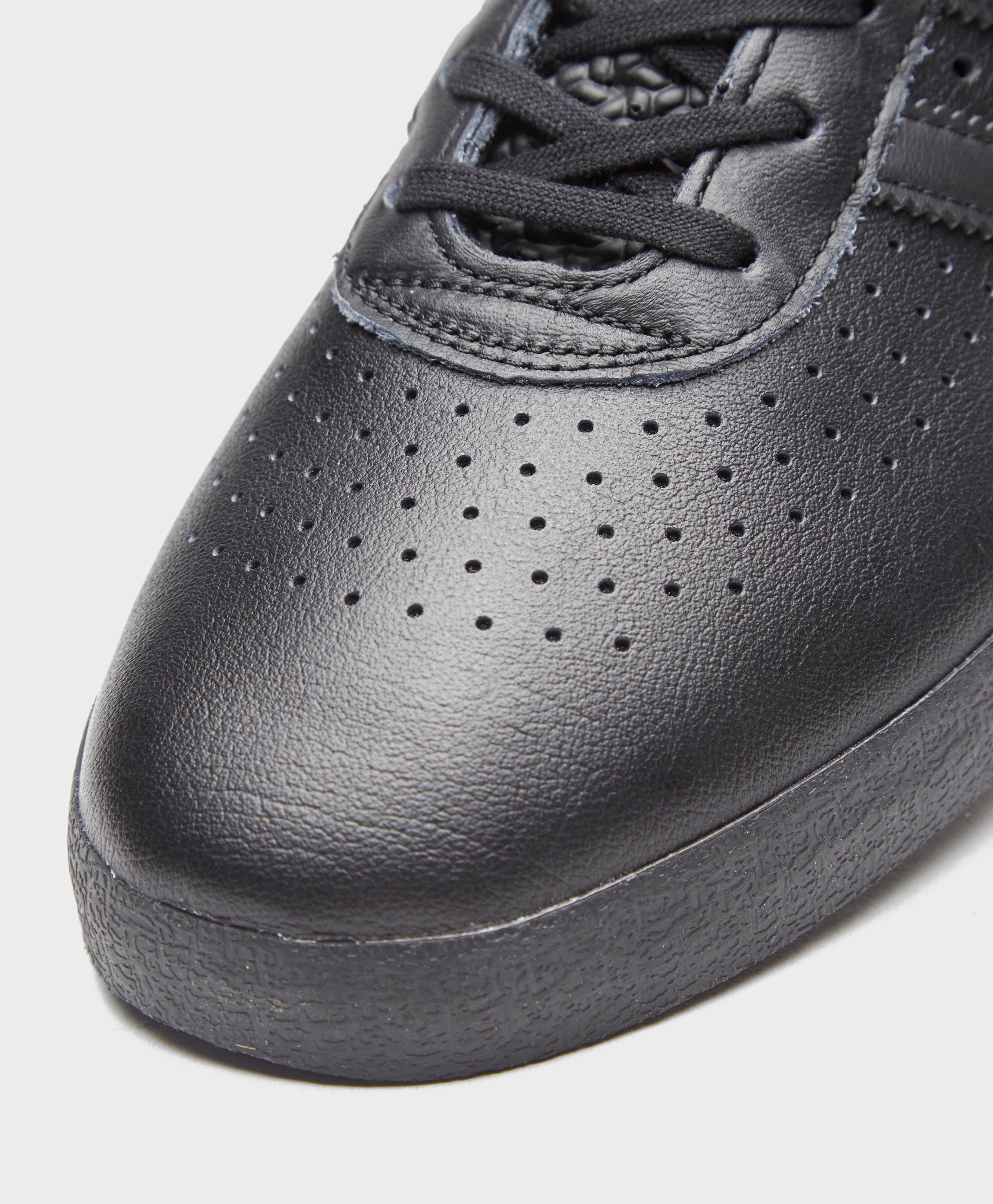 adidas 350 black leather