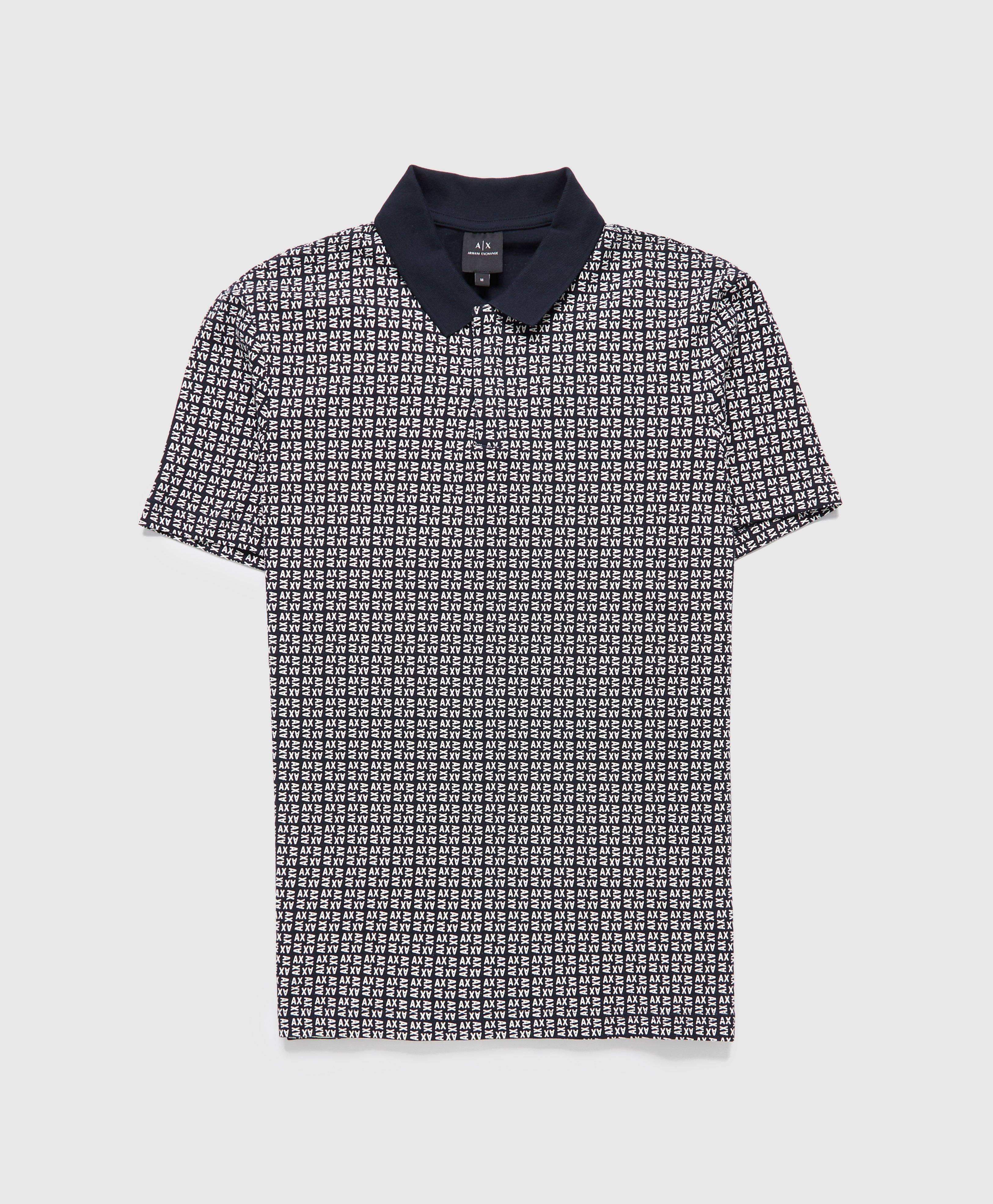 Armani exchange polo shirt sale Clearance