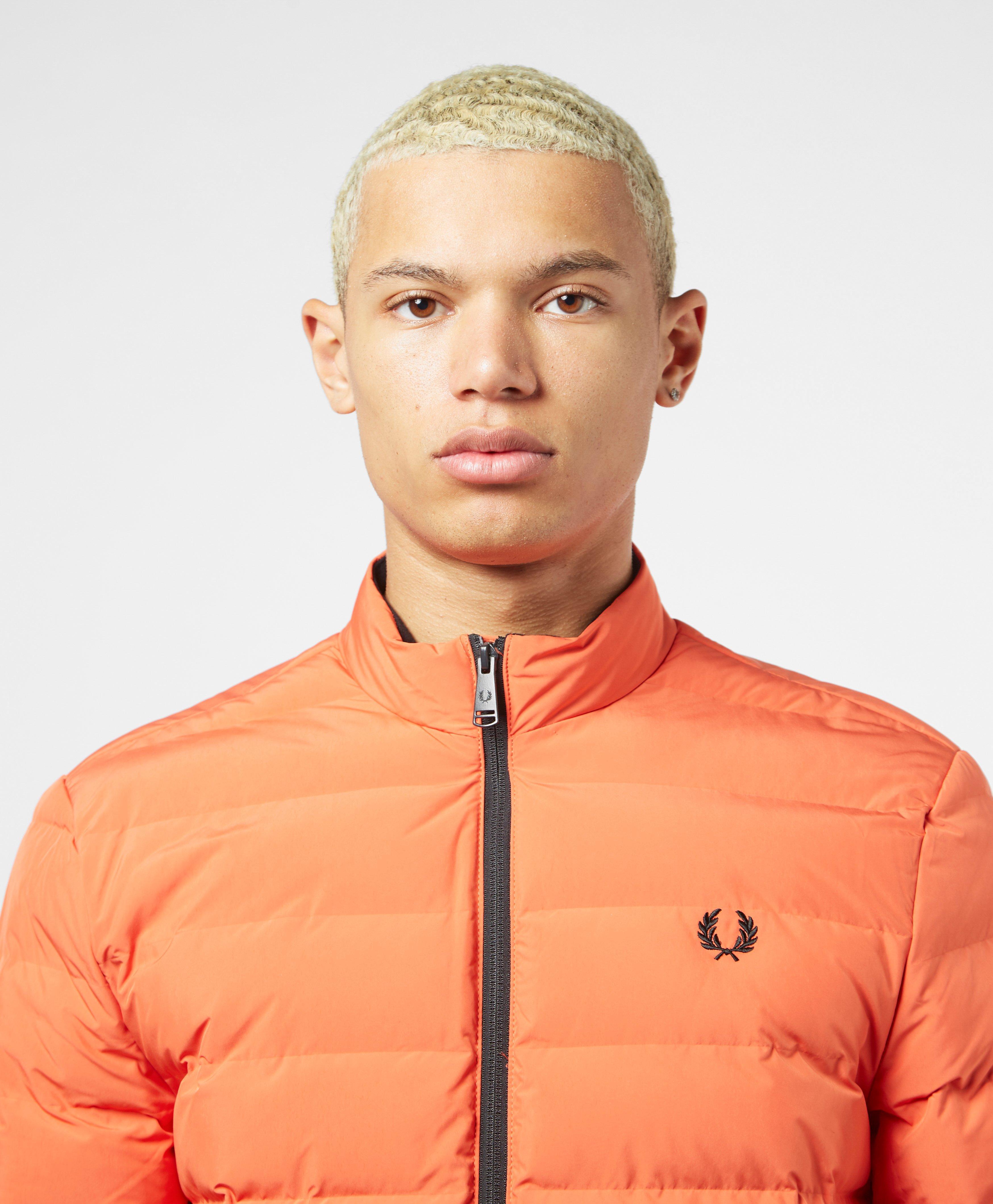 fred perry orange jacket
