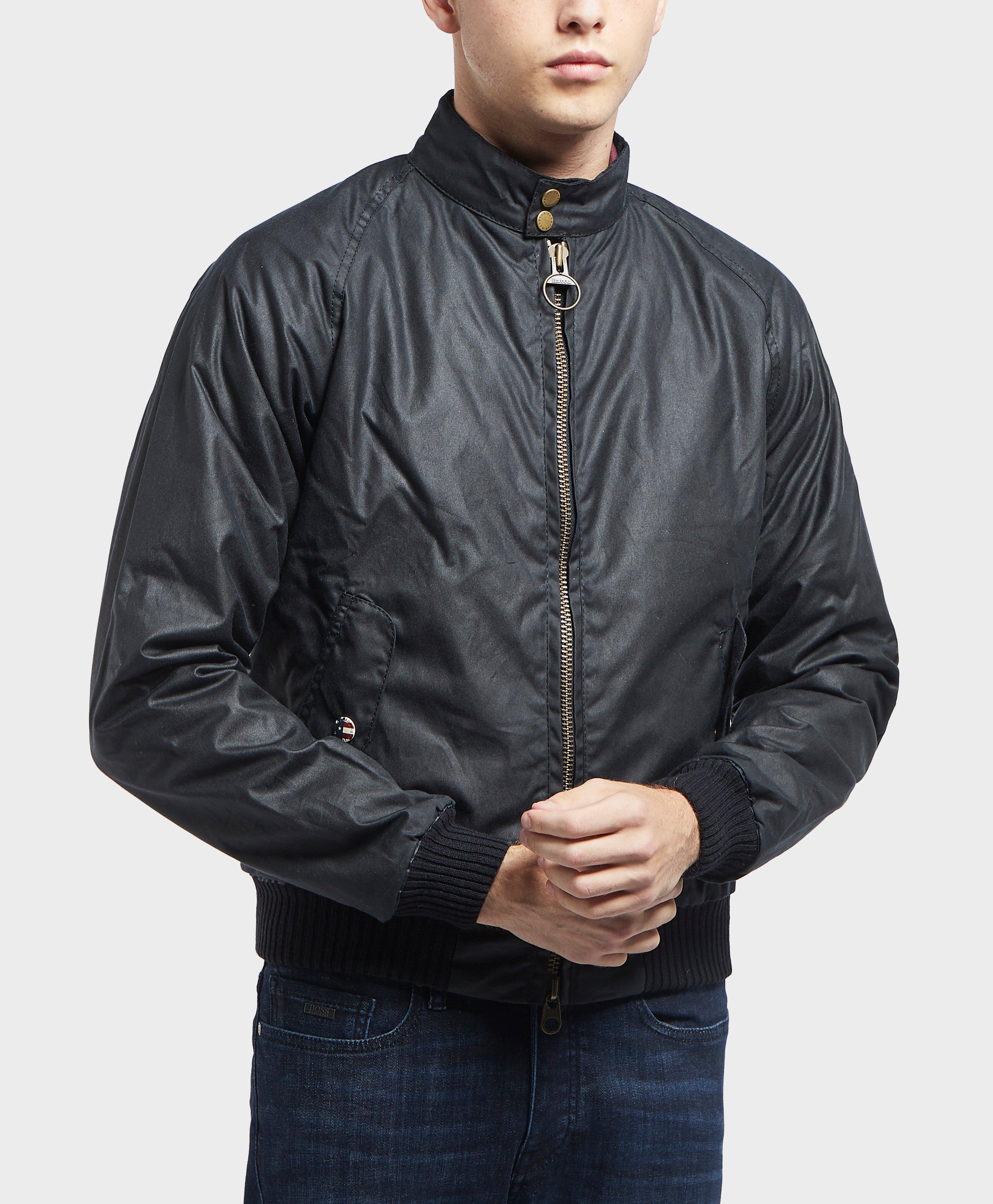 Barbour International Merchant Wax Bomber Jacket Brown Flash Sales, 59% OFF  | www.osana.care