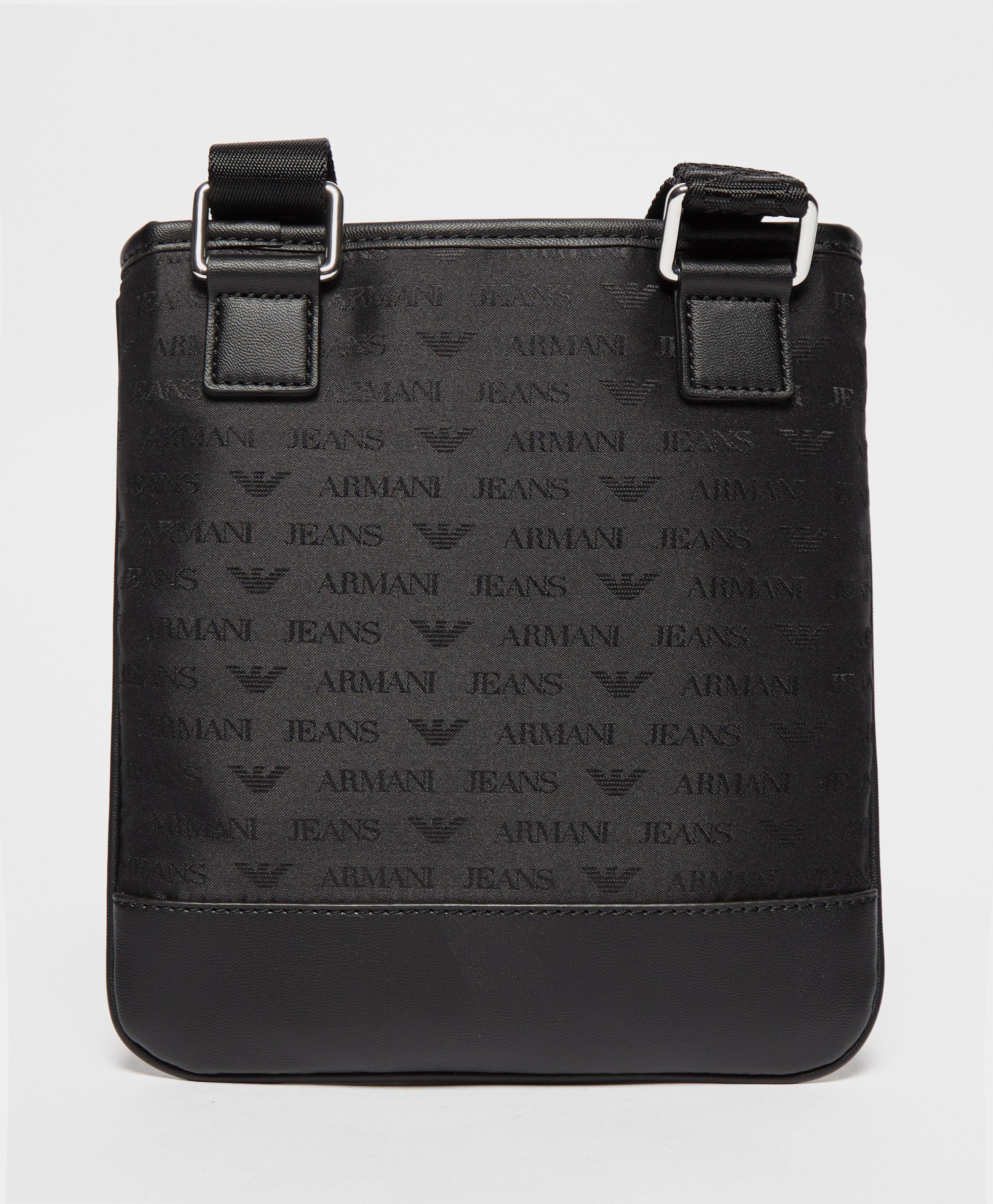 Armani Jeans Synthetic Small Nylon Bag in Black for Men - Lyst