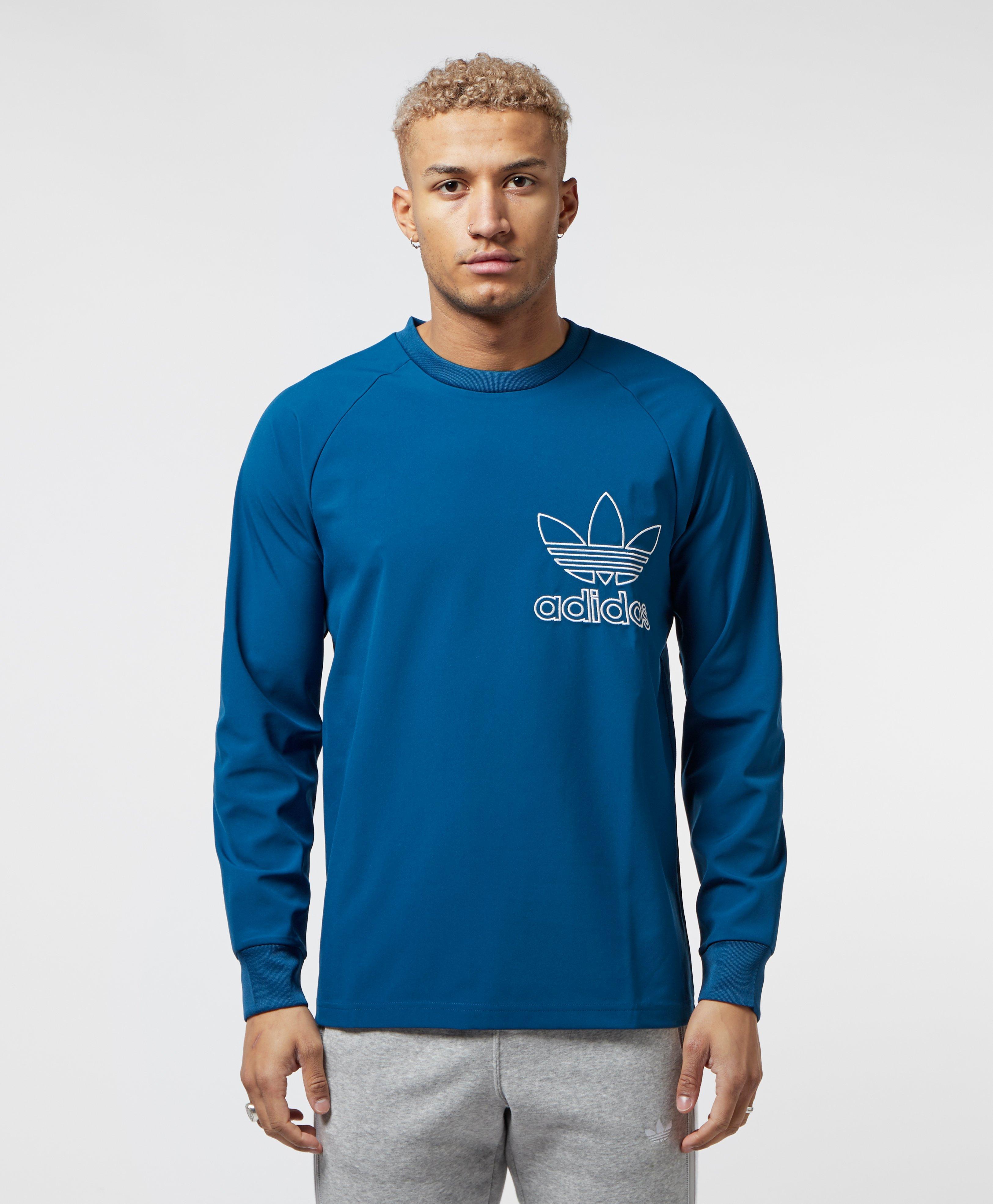 outline crew sweatshirt