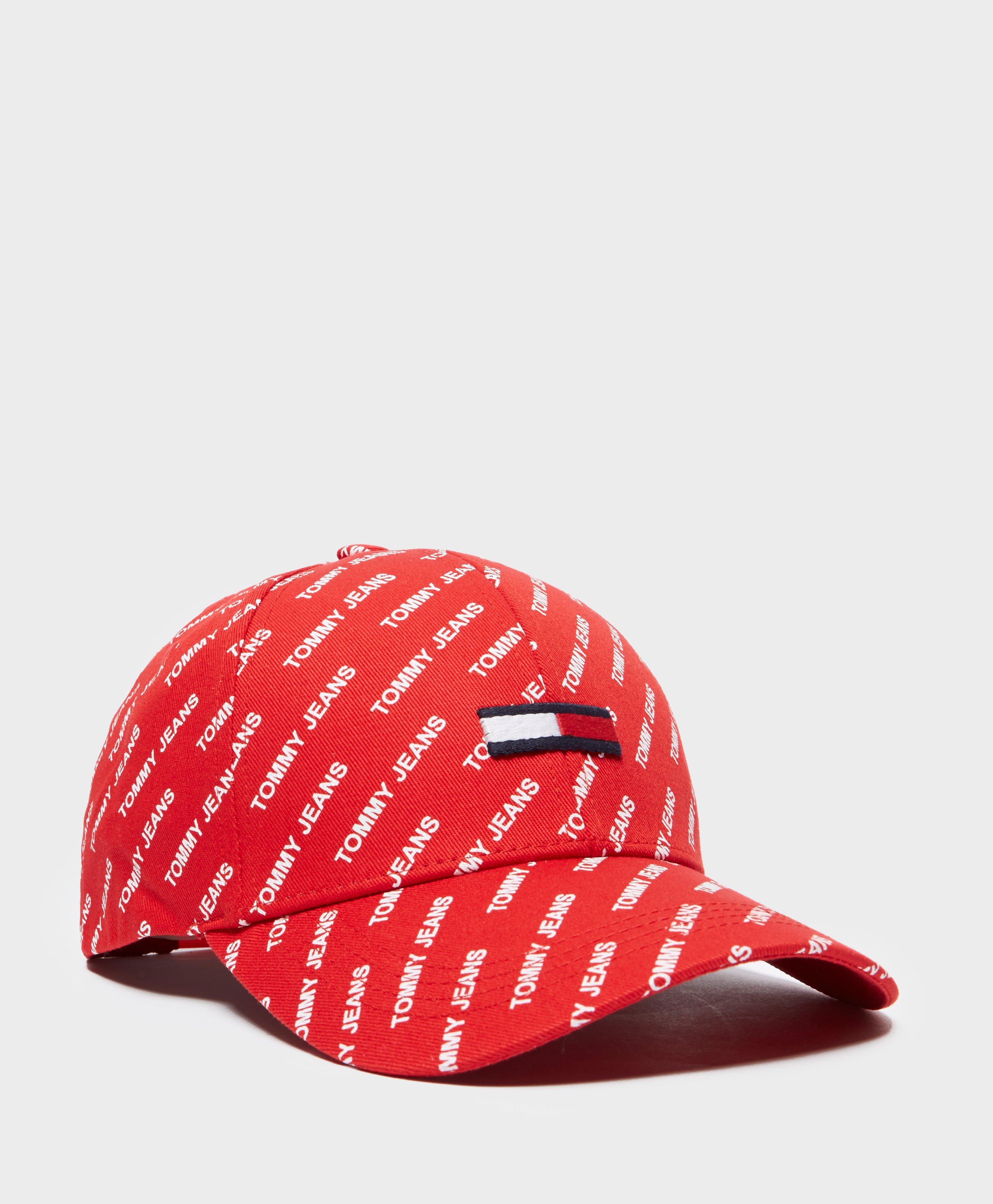 tommy hilfiger all over print cap