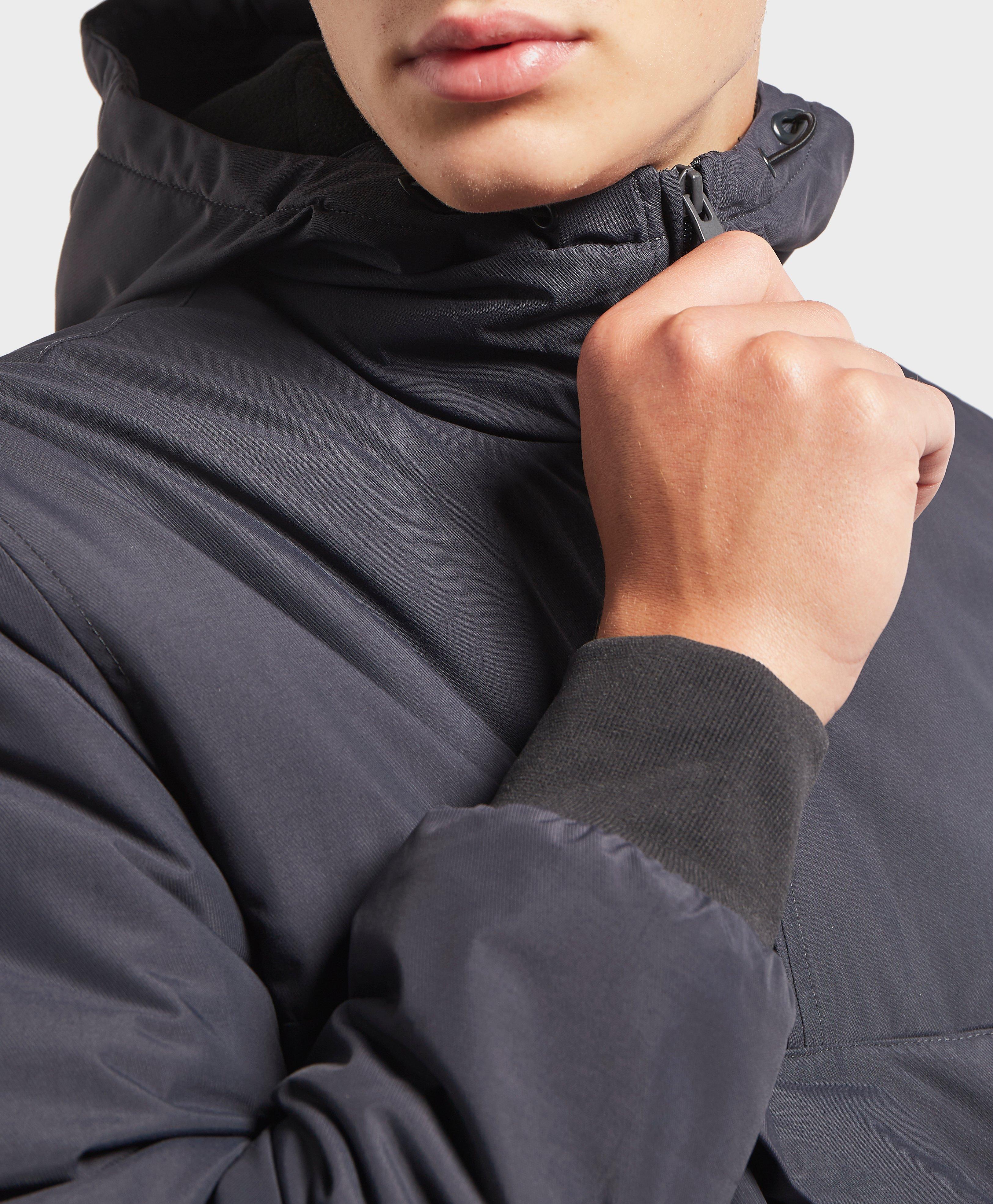 half zip hooded brentham jacket