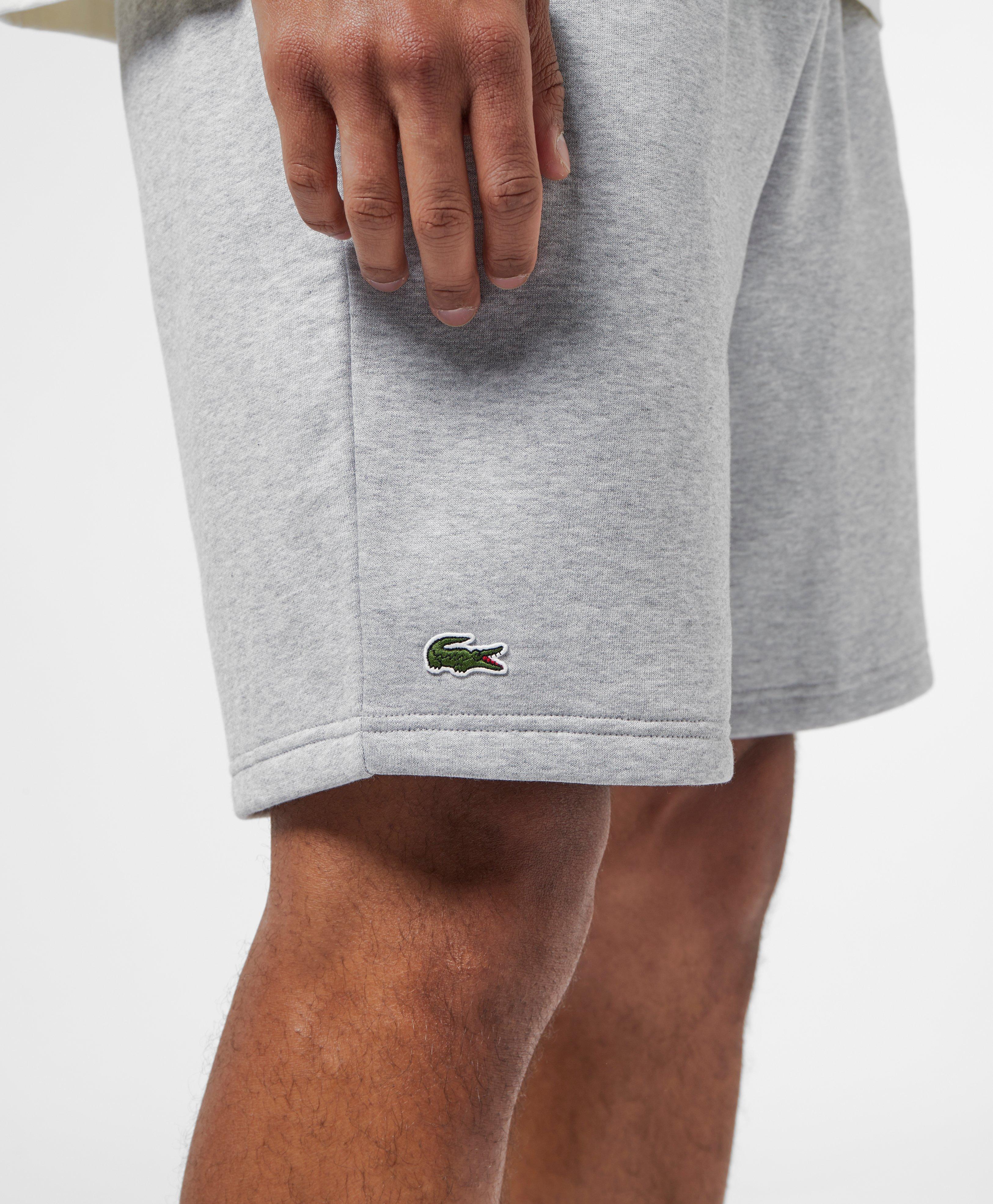 Lacoste Fleece Core Shorts in Grey (Gray) for Men - Lyst