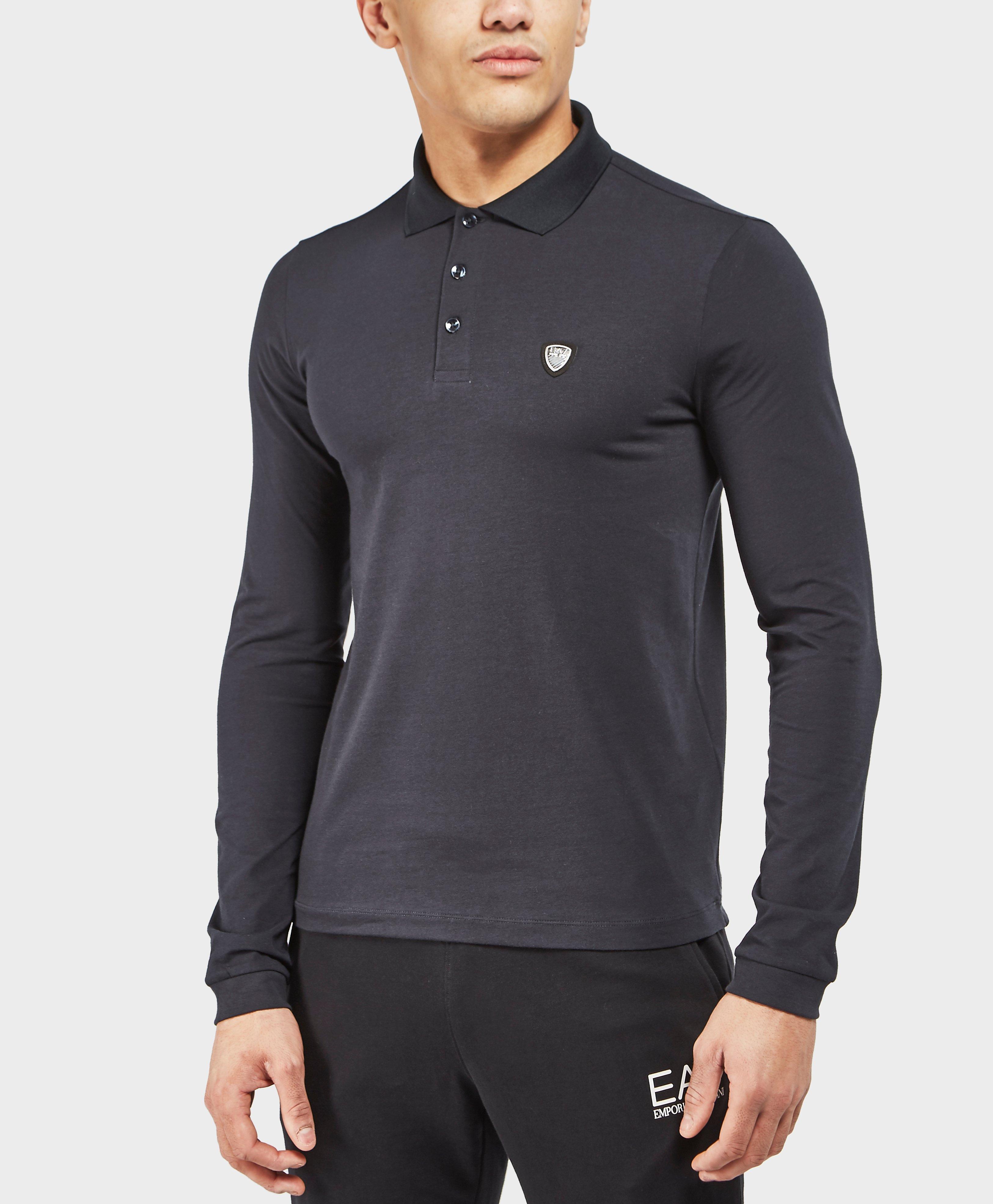 ea7 polo long sleeve