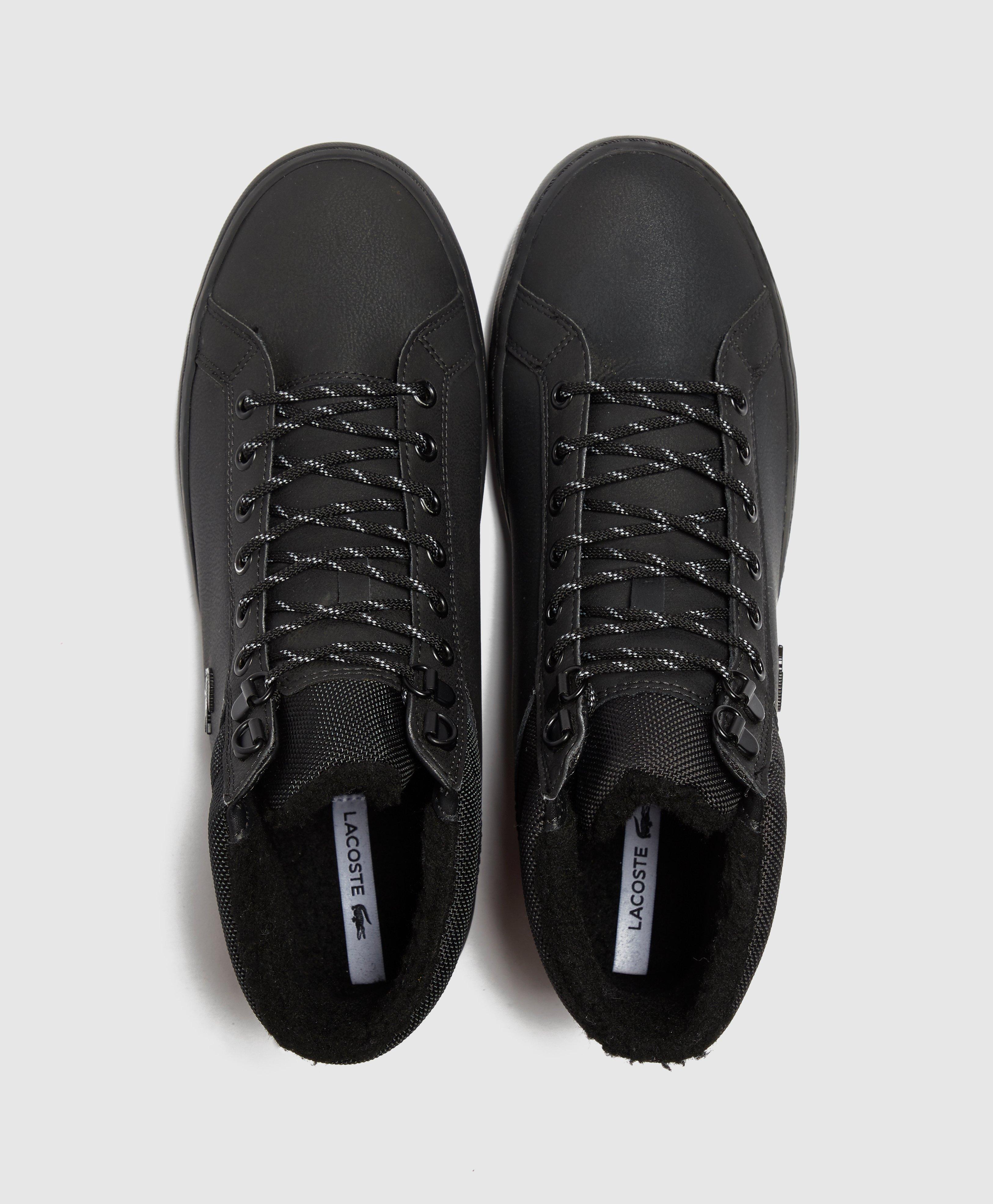 lacoste straightset thermo boot black