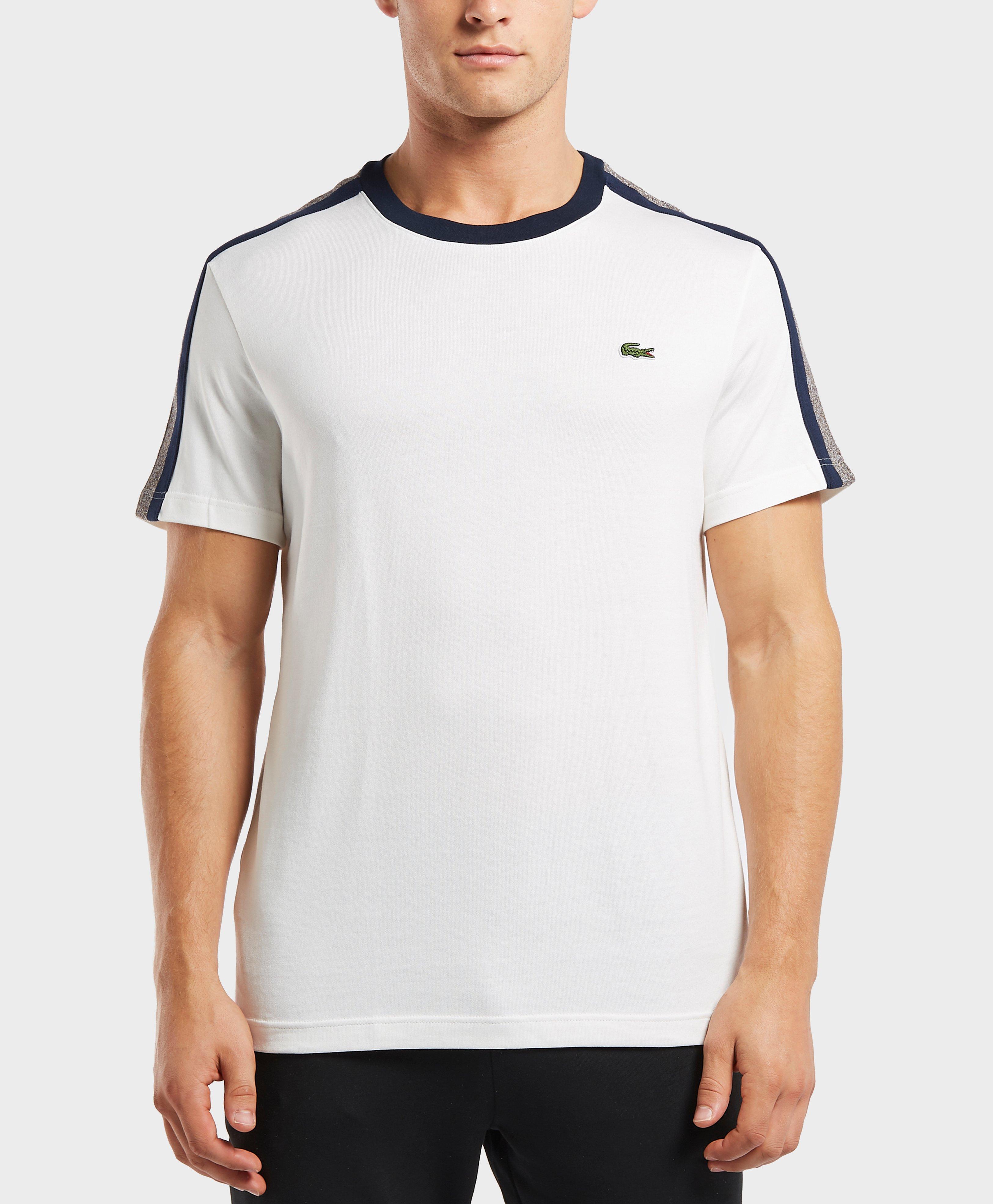 lacoste tape t shirt