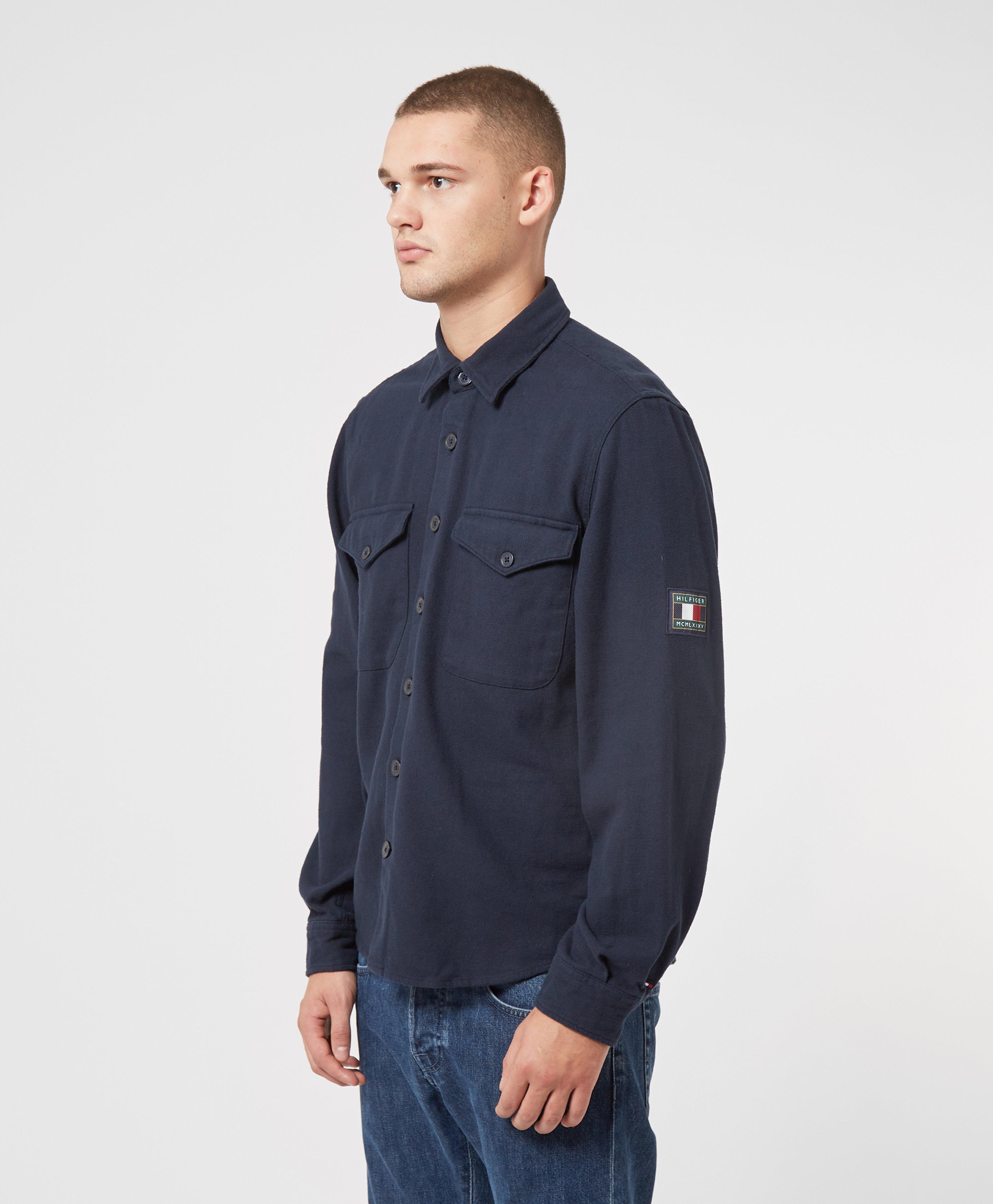 heavy twill overshirt