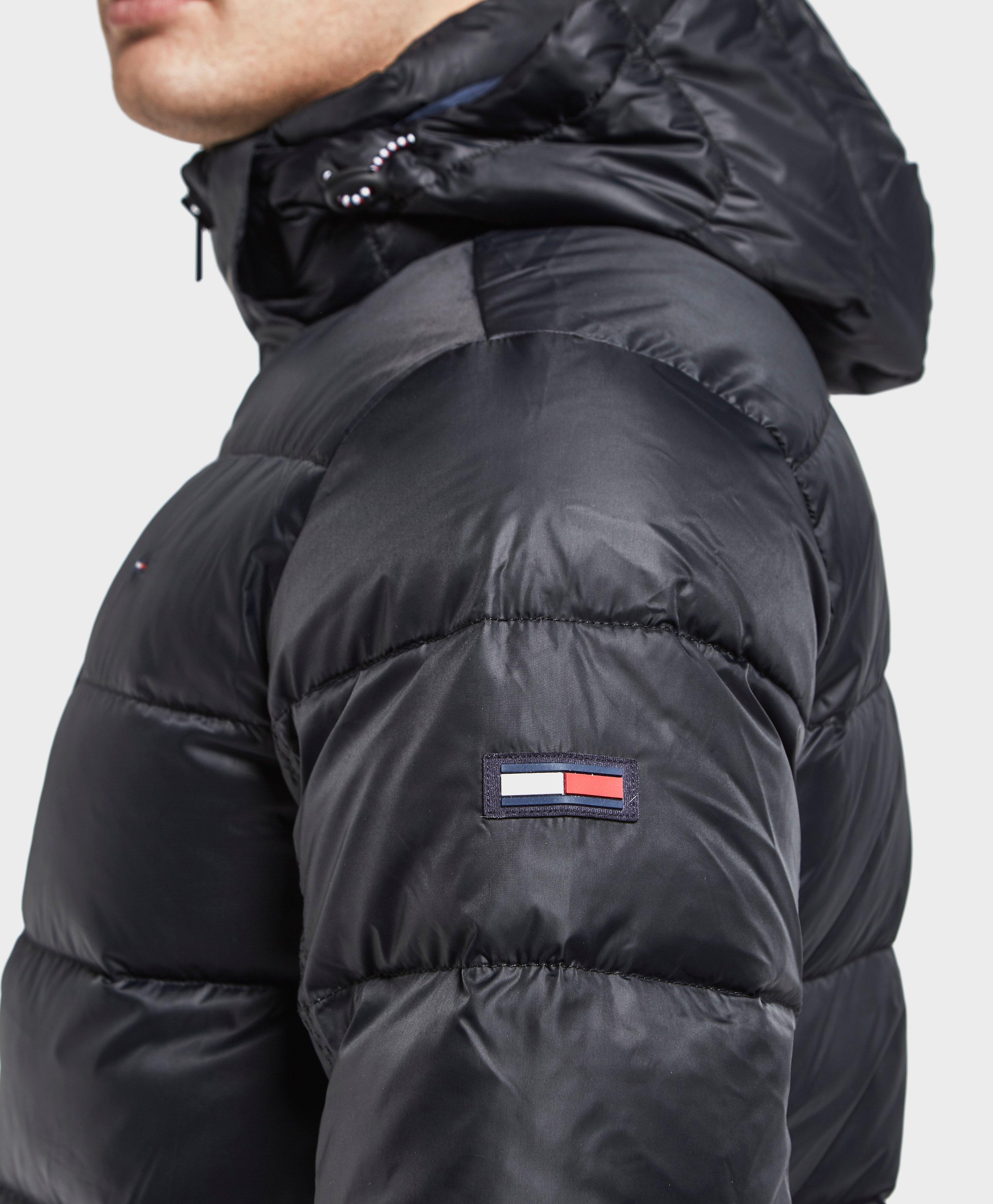 Tommy Hilfiger Synthetic Down Padded Jacket in Black for Men - Lyst
