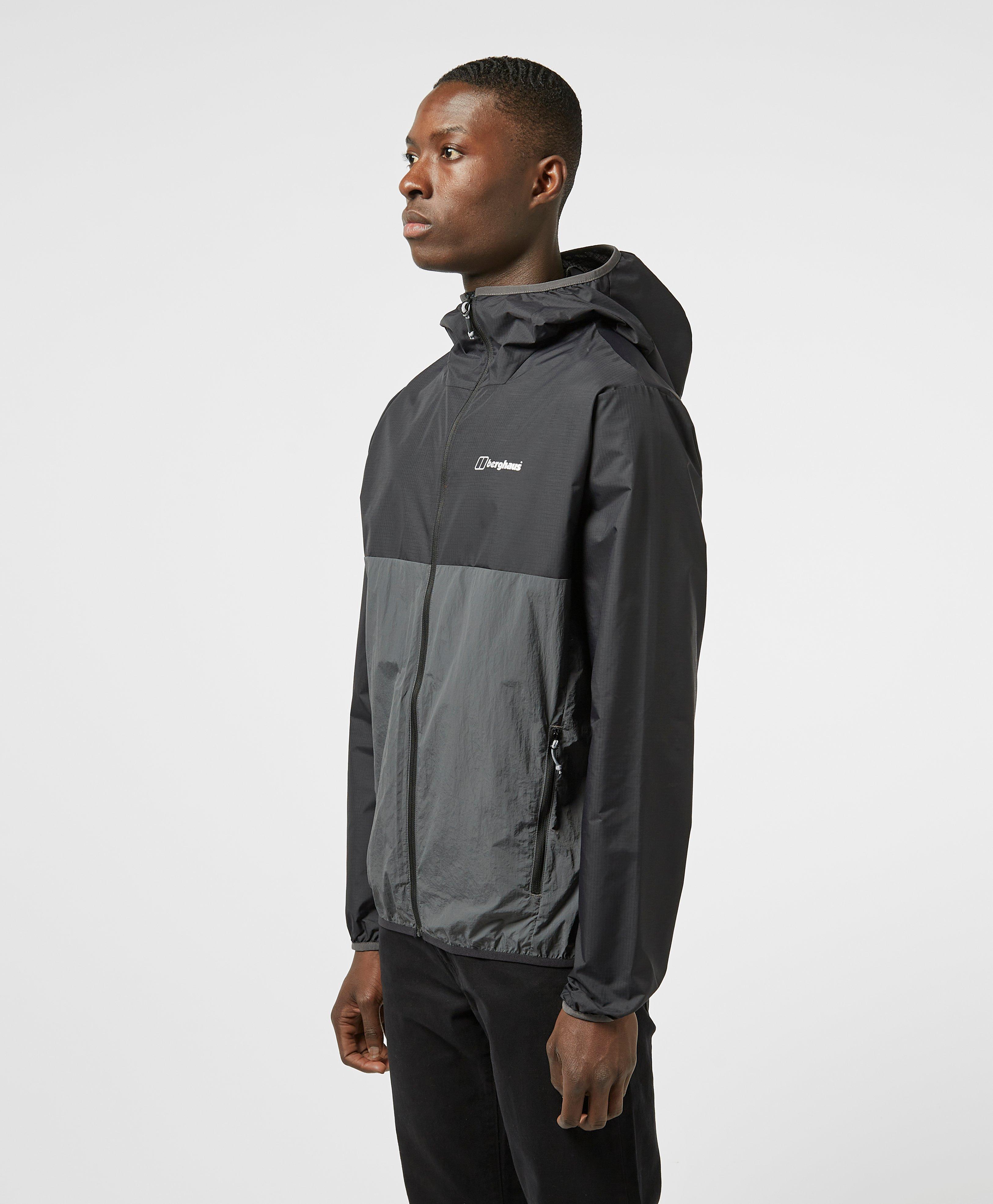 Berghaus corbeck wind jacket in black Clearance