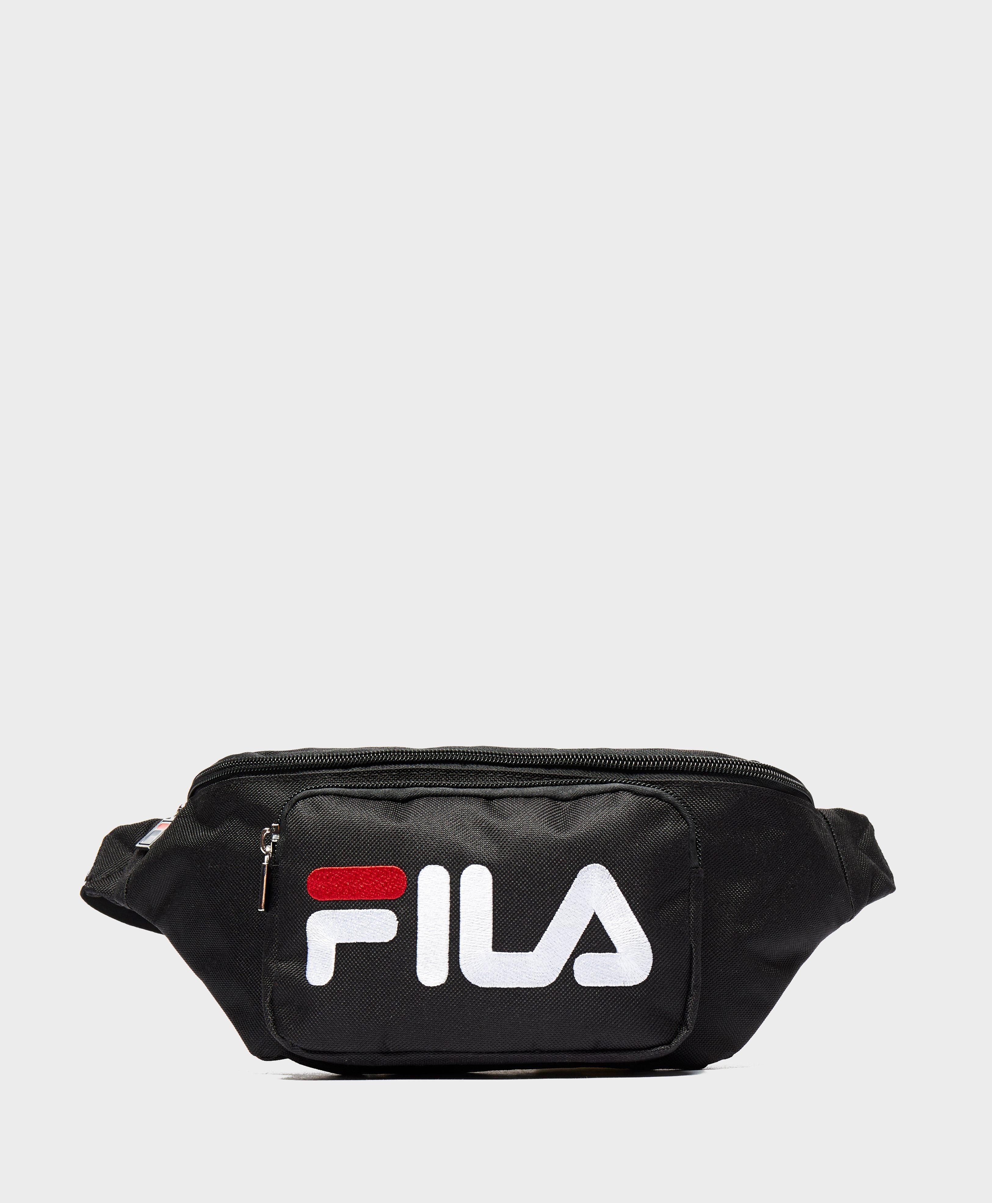 fila white bum bag