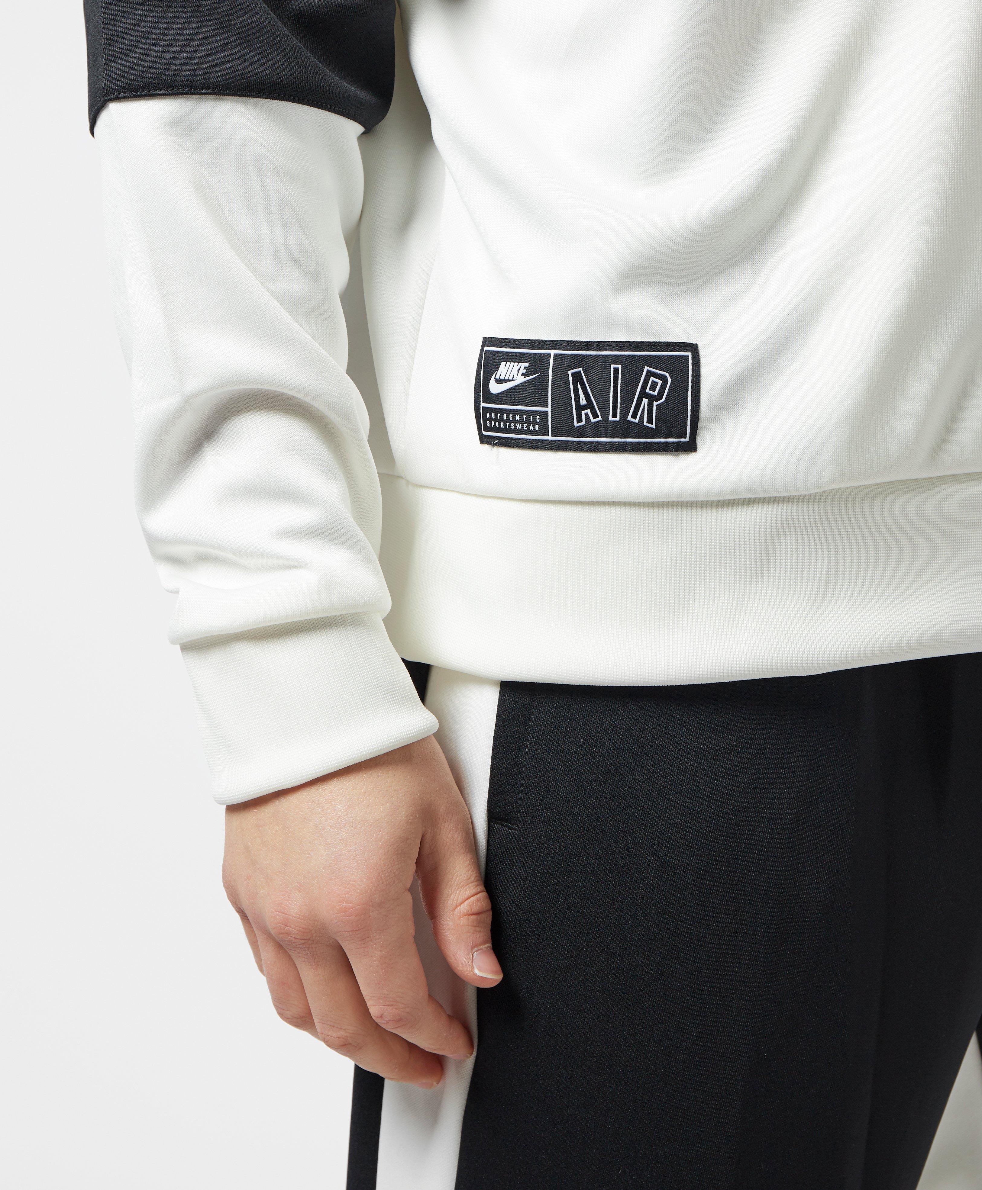 nike air half zip track top