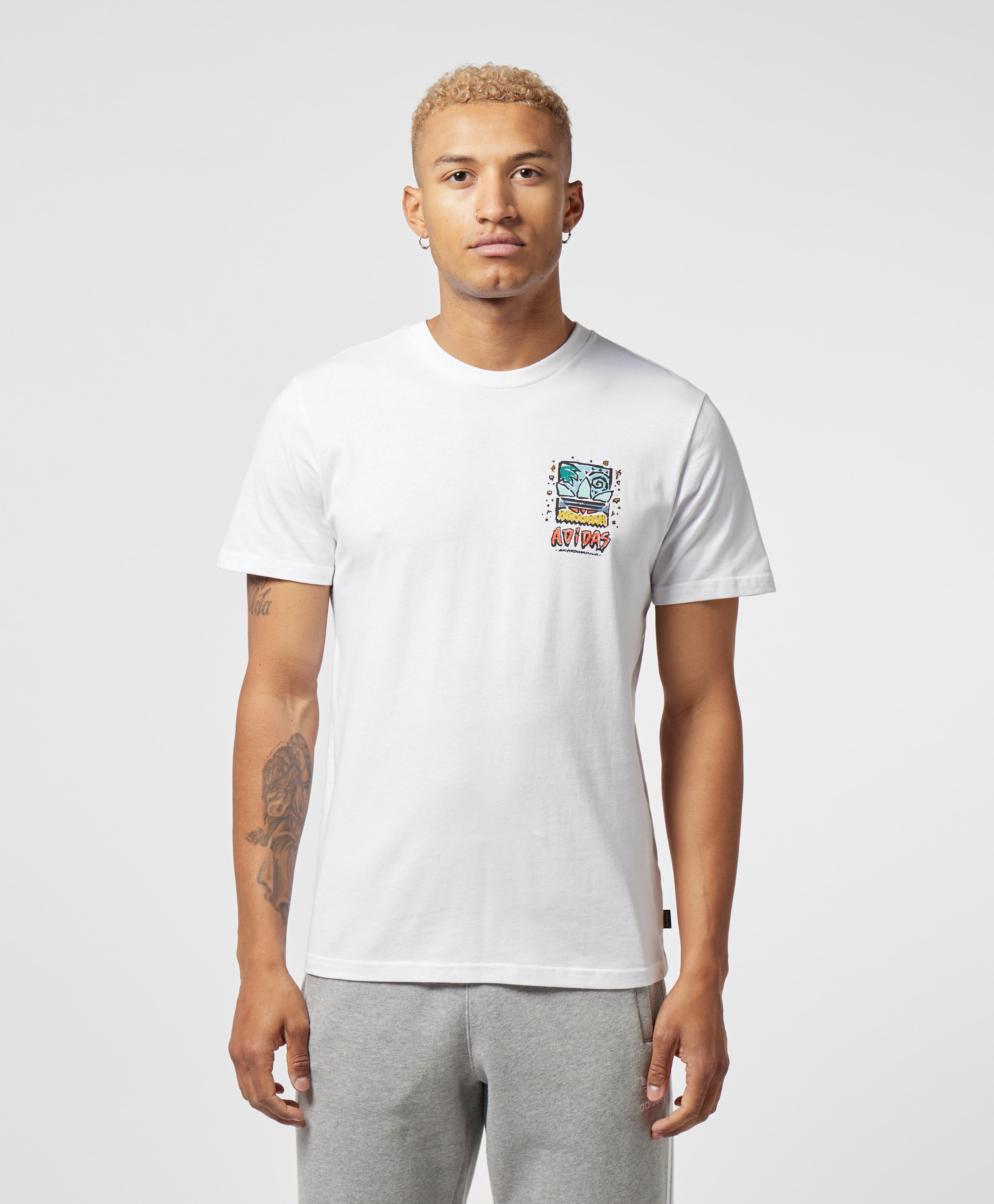 adidas Originals Cotton Skateboarding Roanoke Short Sleeve T-shirt in ...