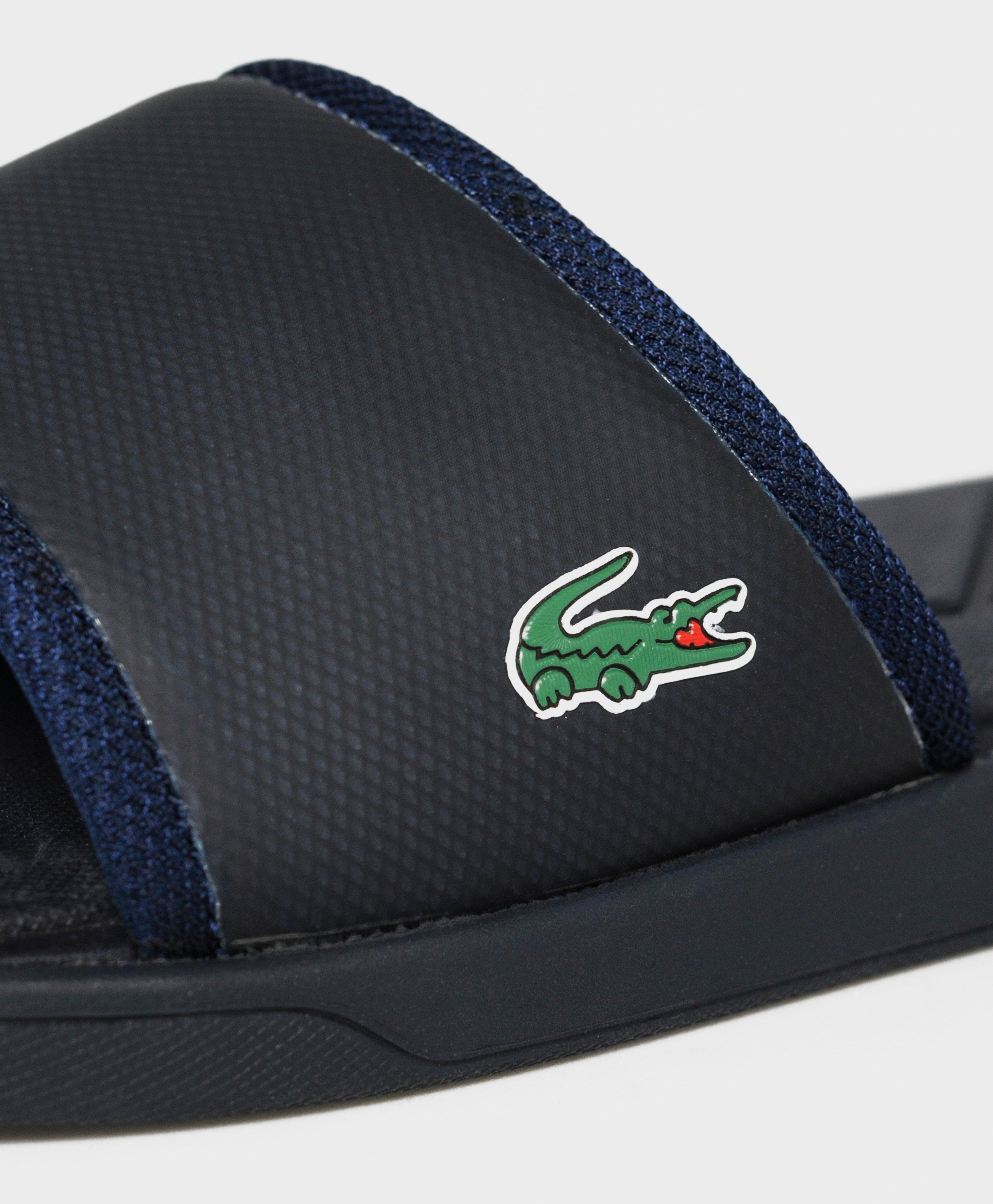 lacoste pool sliders