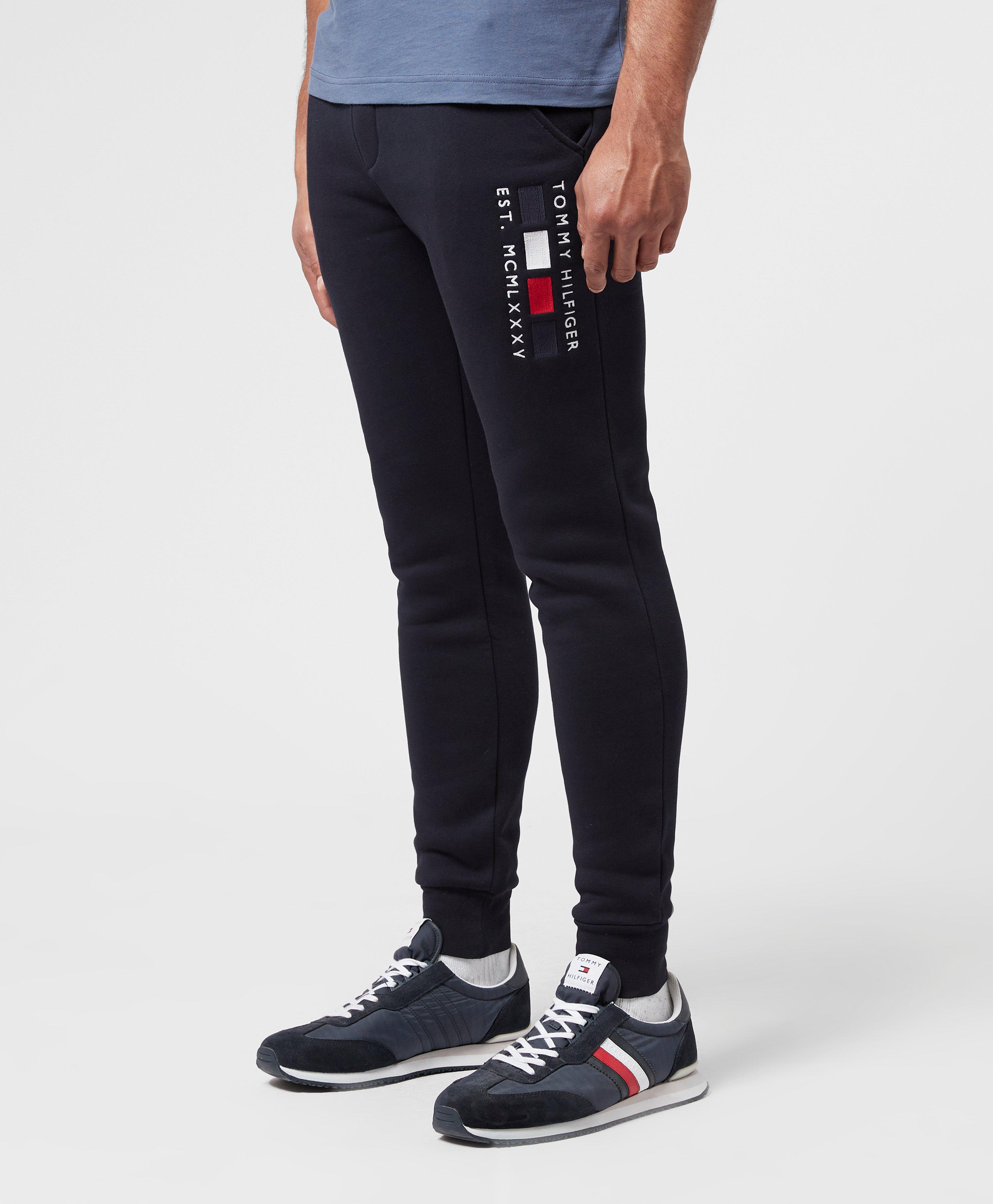 Tommy Hilfiger Four Flags Joggers in Blue for Men | Lyst
