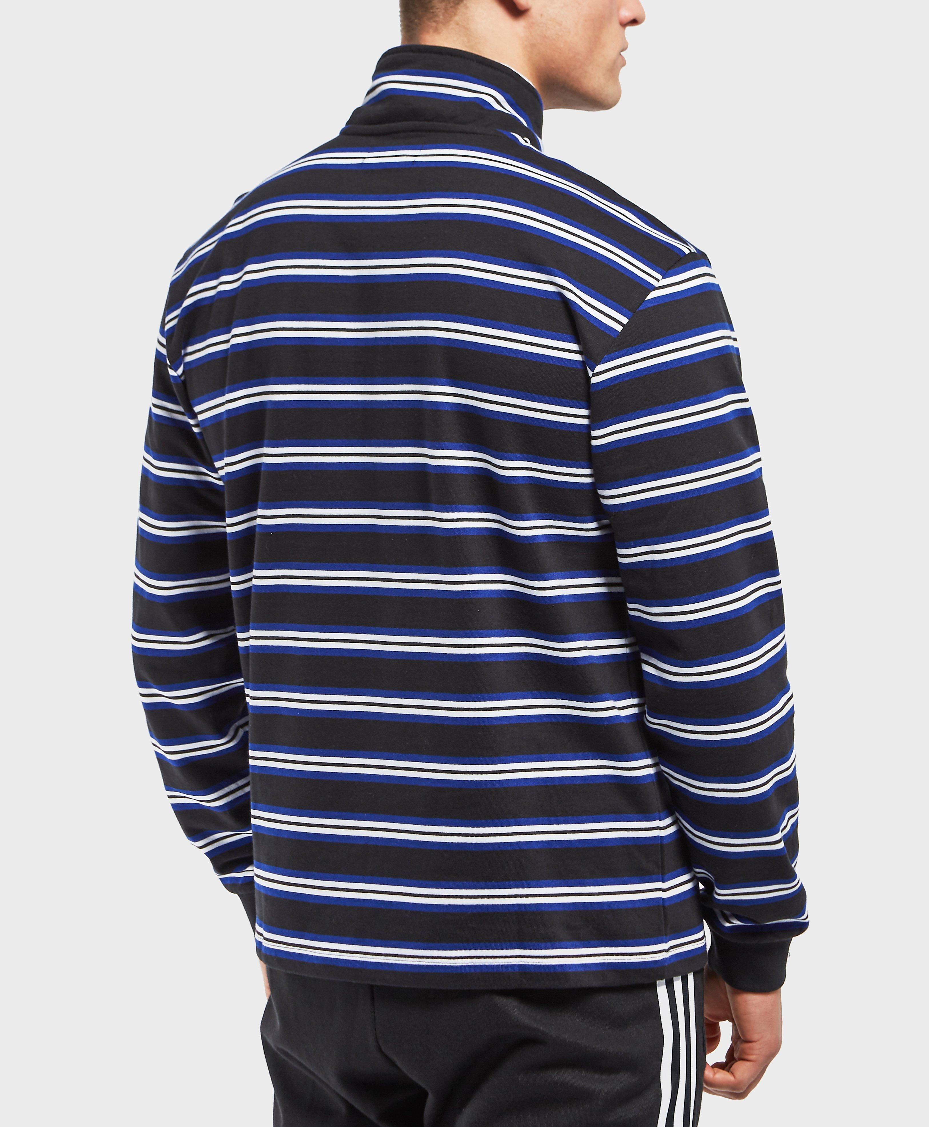 adidas Originals Cotton St. Peter Half Zip Sweatshirt in Blue for Men | Lyst