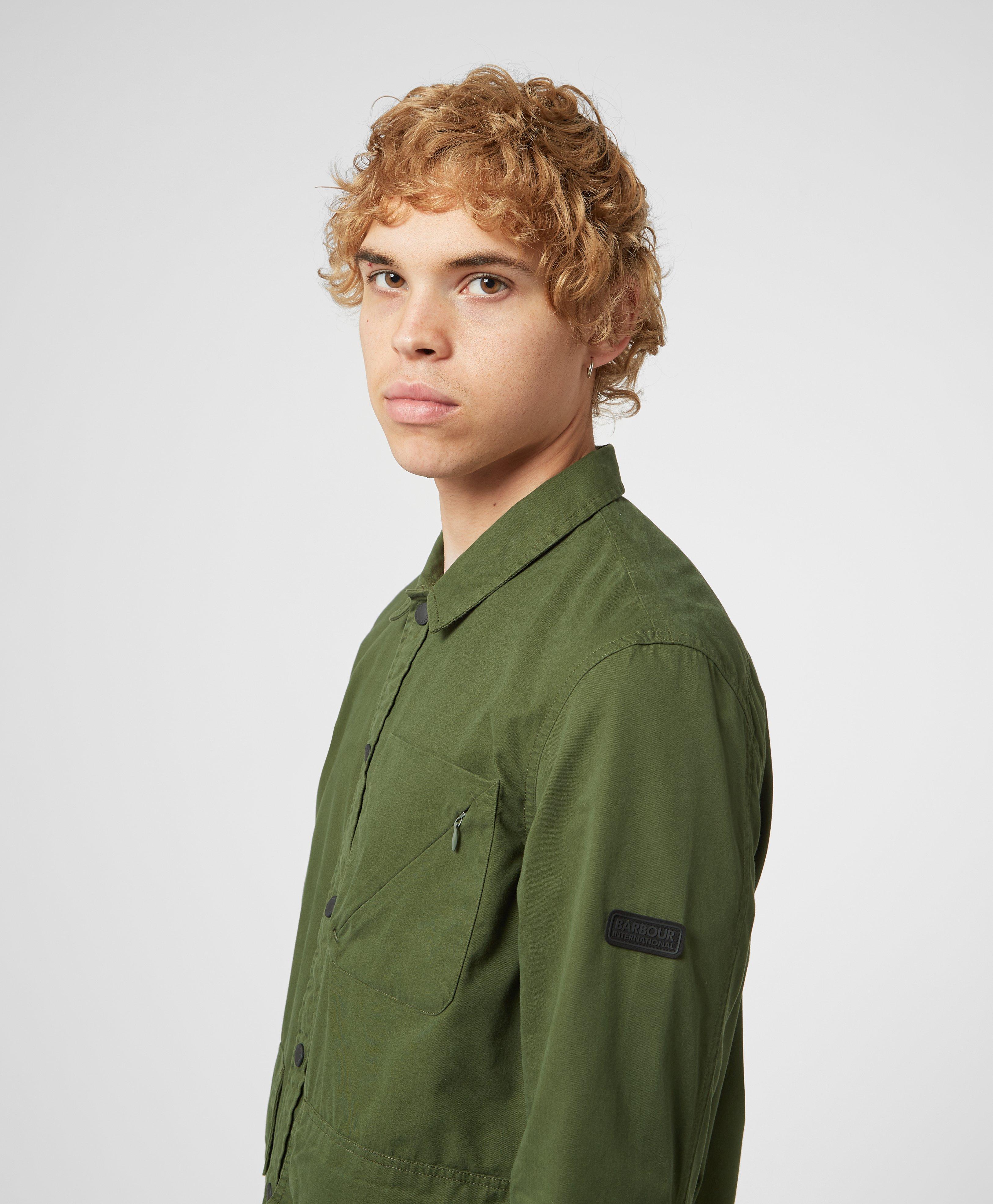 barbour doc overshirt