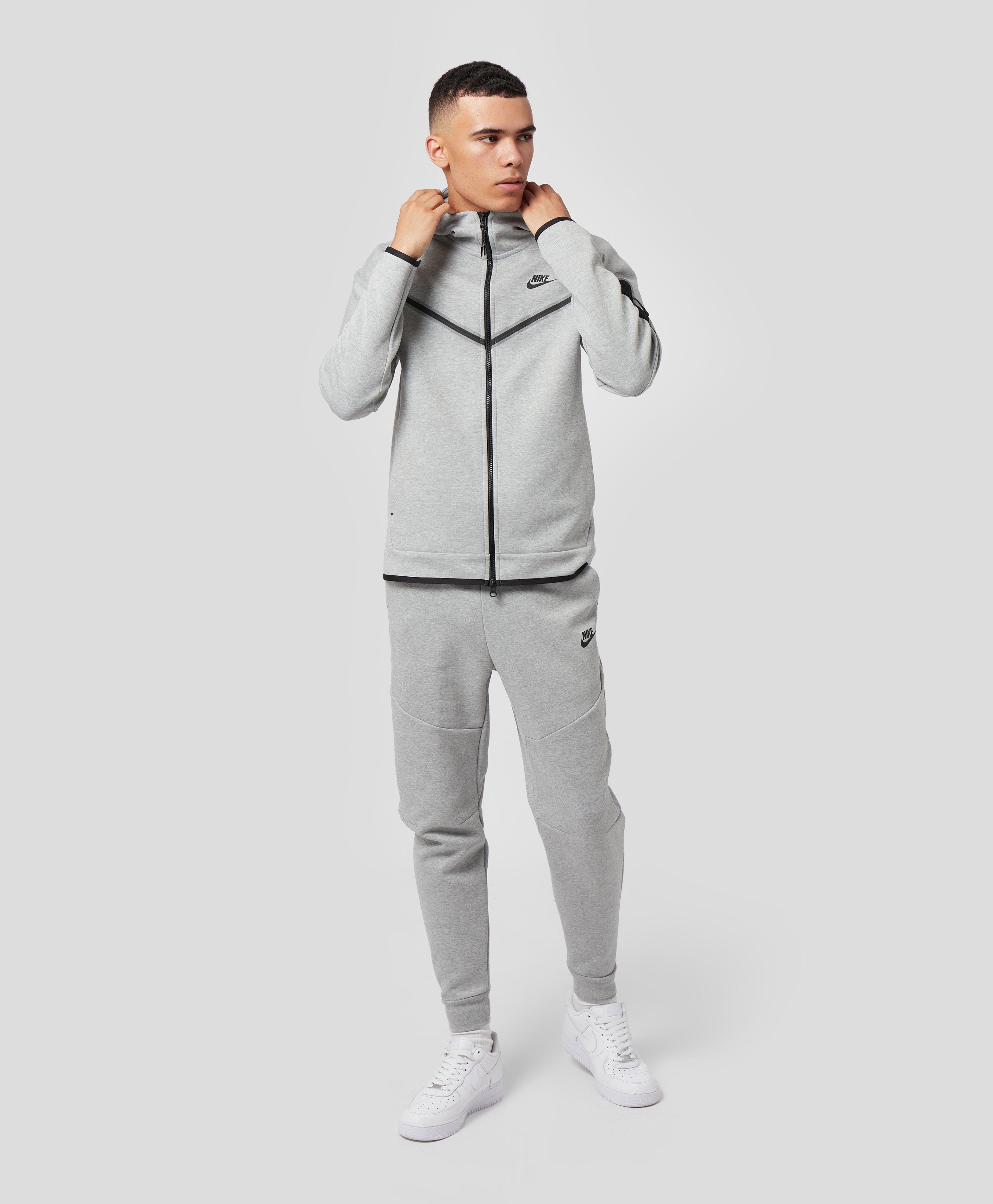 Nike Tech Fleece Full Zip Hoodie in Grey (Gray) for Men - Lyst